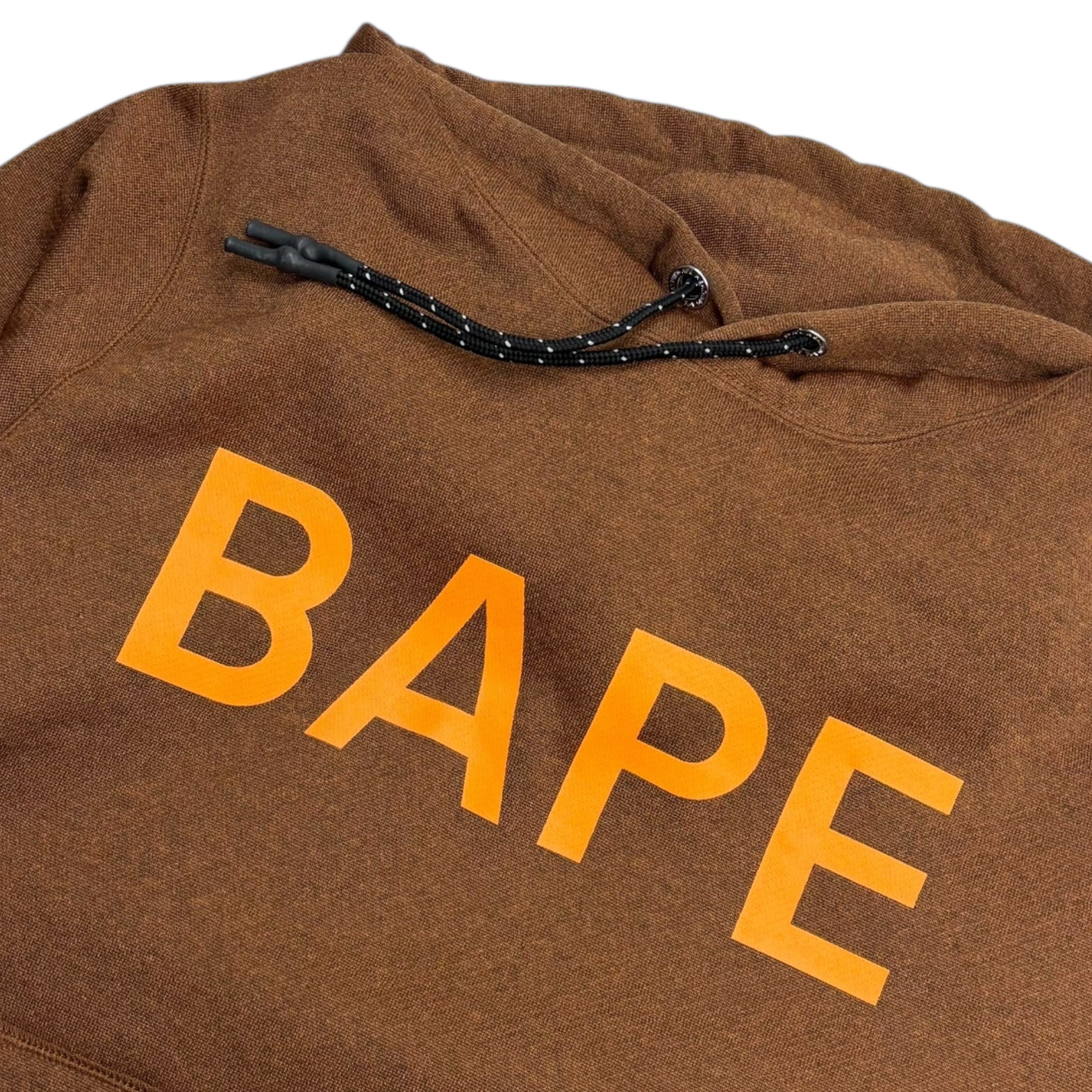 Bape Pullover Hoodie Brown