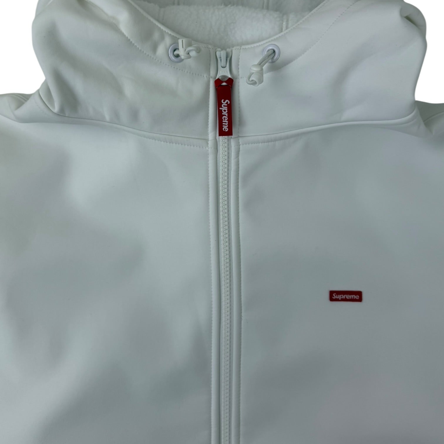 Supreme Windstopper Zip-Up Hooded Sweatshirt White