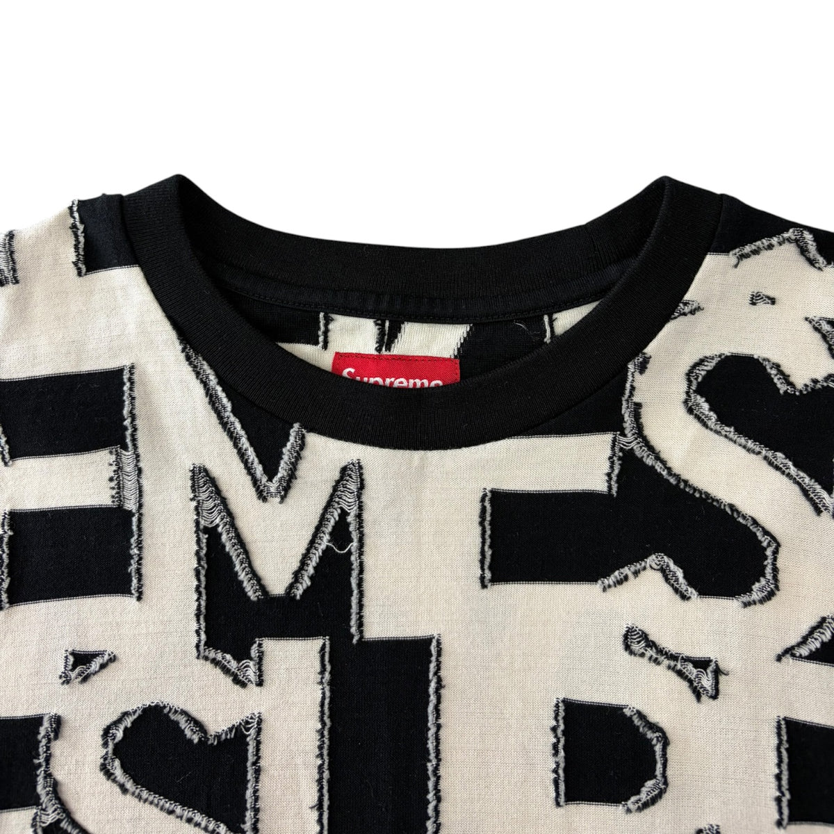 Supreme SS20 Spellout T-Shirt White/Black