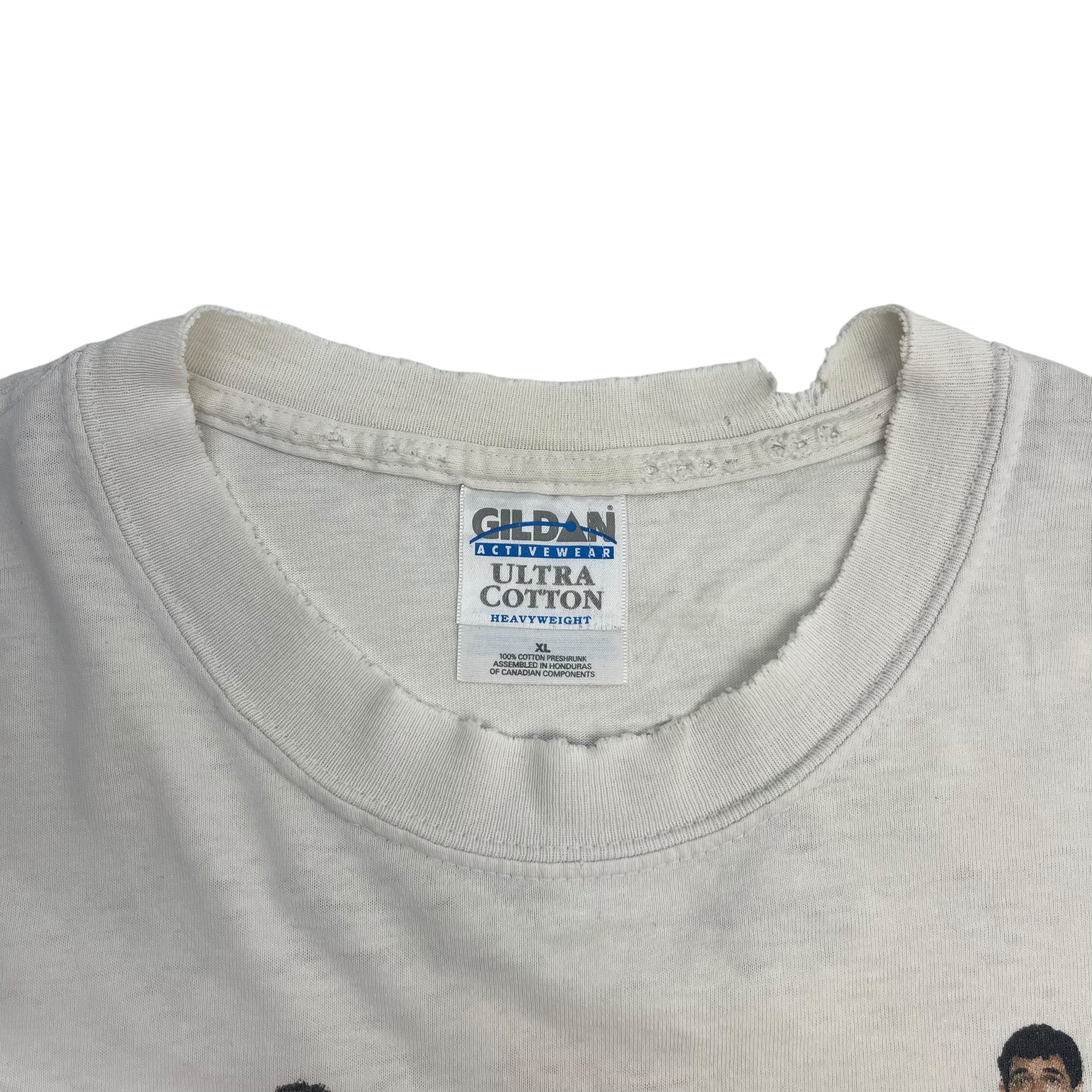 1999 Weird Al "Touring With Scissors" T-Shirt White