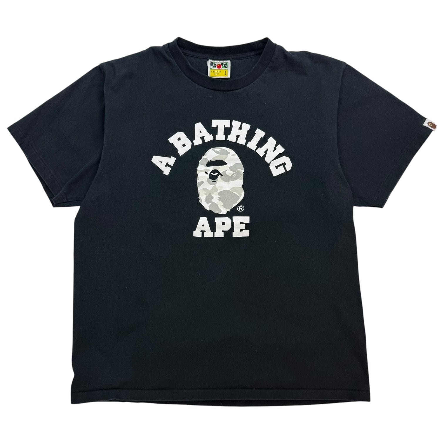 Bape A Bathing Ape ABC Camo Tee Black