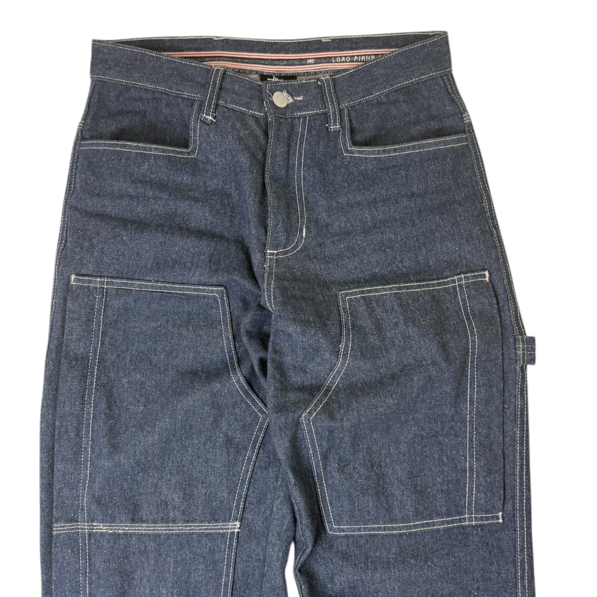 Stussy X Matthew Williams X Loro Piana Double Knee Denim