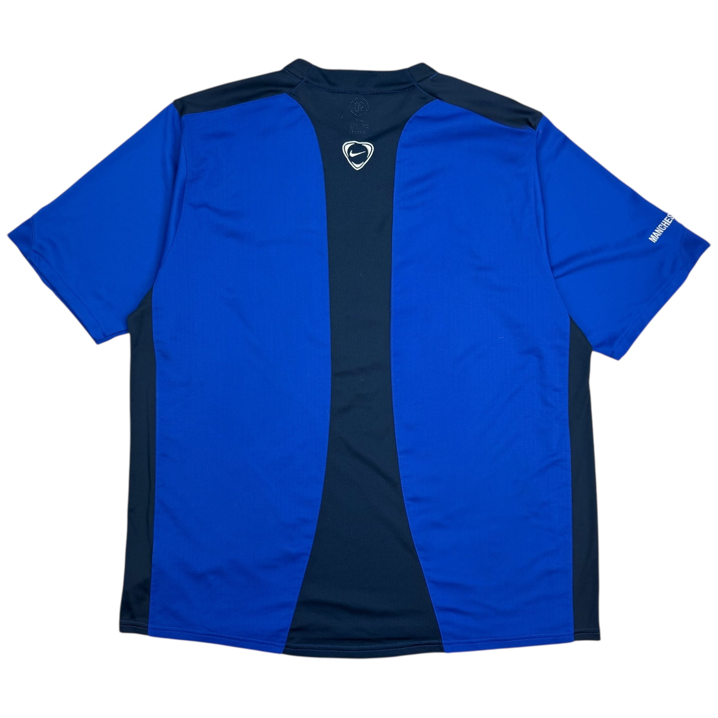 2002 T90 Manchester United Third Jersey Blue