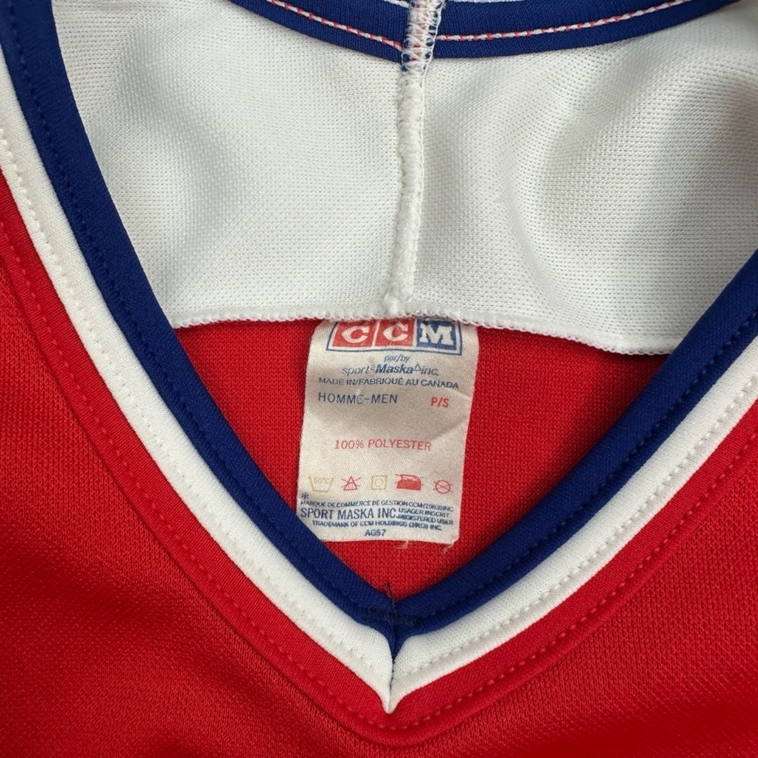 Vintage Team Canada Hockey Jersey Red