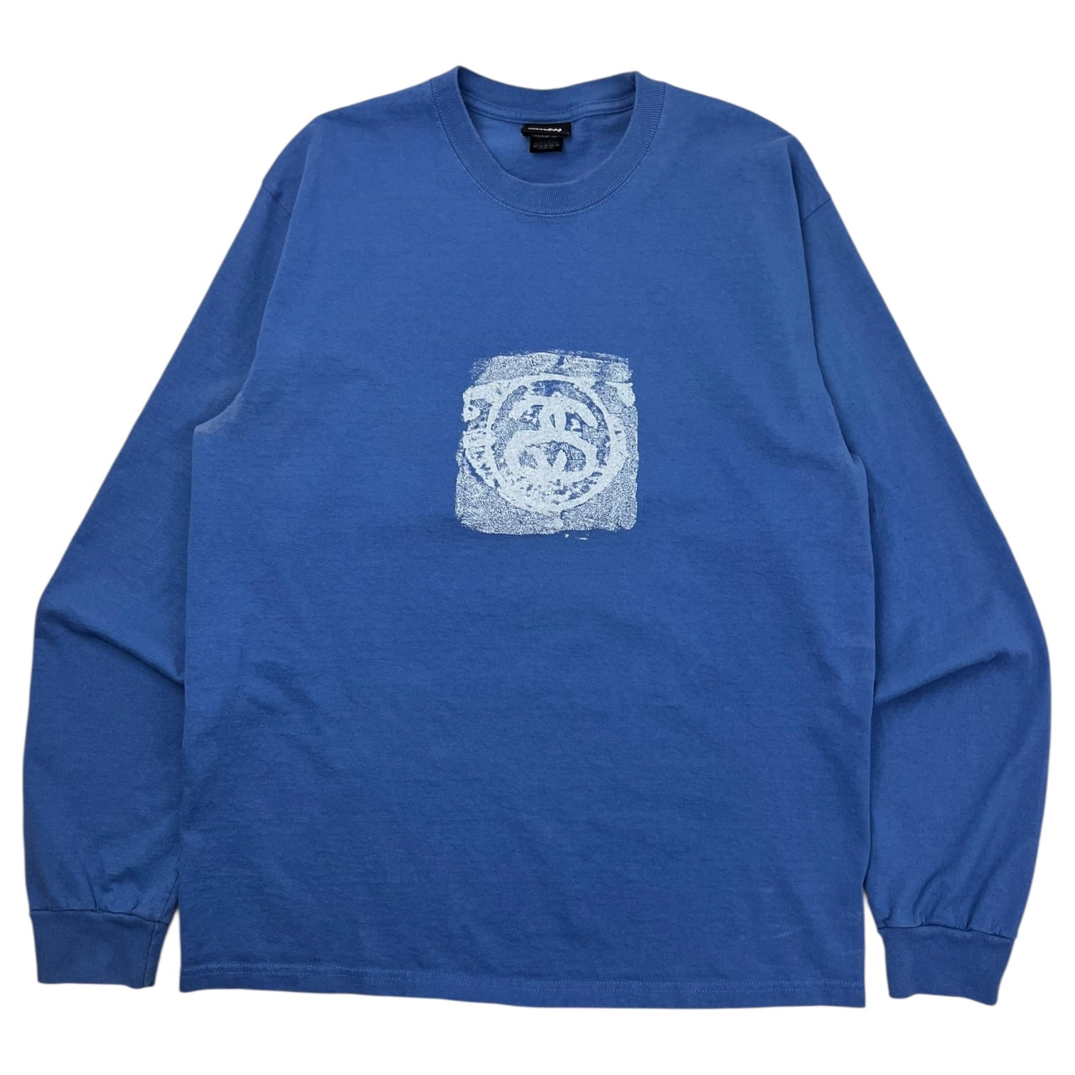 Stüssy Mono L/S Shirt Pacific Blue
