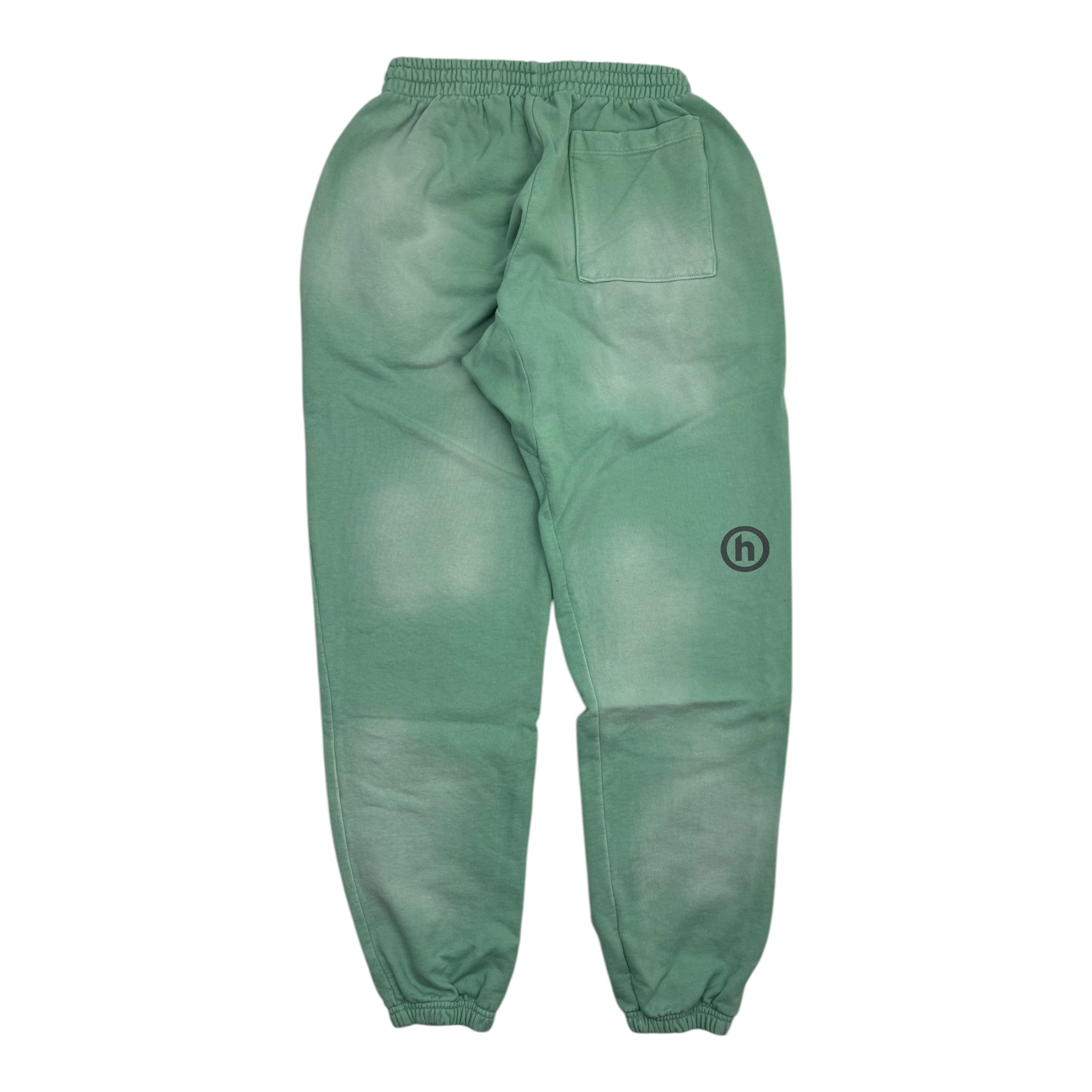 Hidden NY H Logo Vintage Wash Sweatpants Green