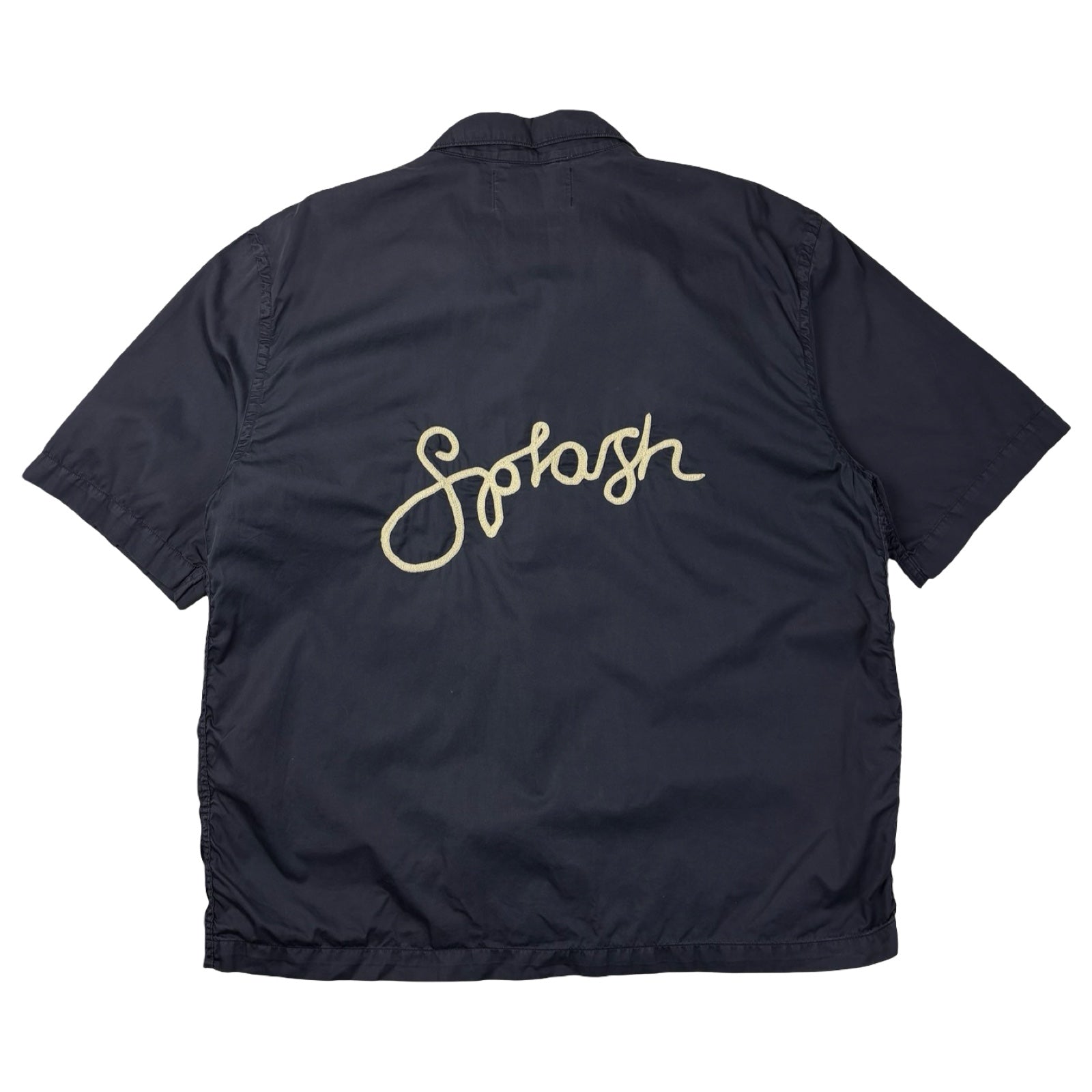 Our Legacy Splash Box Button-Up Shirt Navy