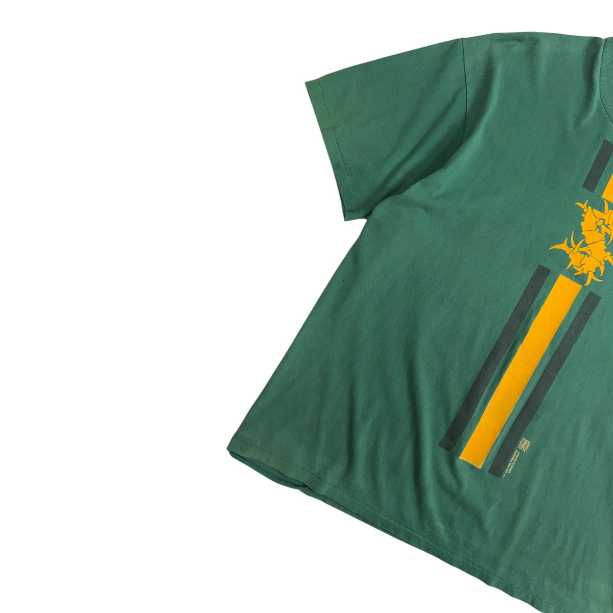 Vintage Sepultra Roots Tribal T-Shirt Green