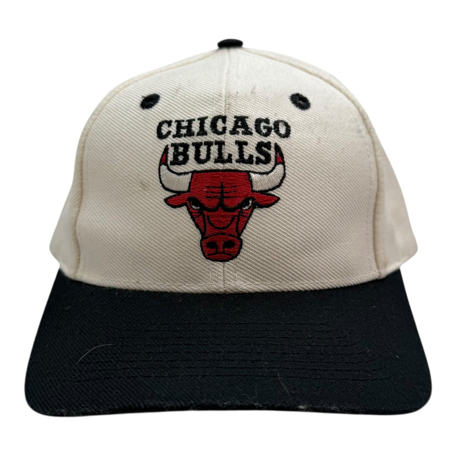 Vintage Chicago Bulls Hat White/Black