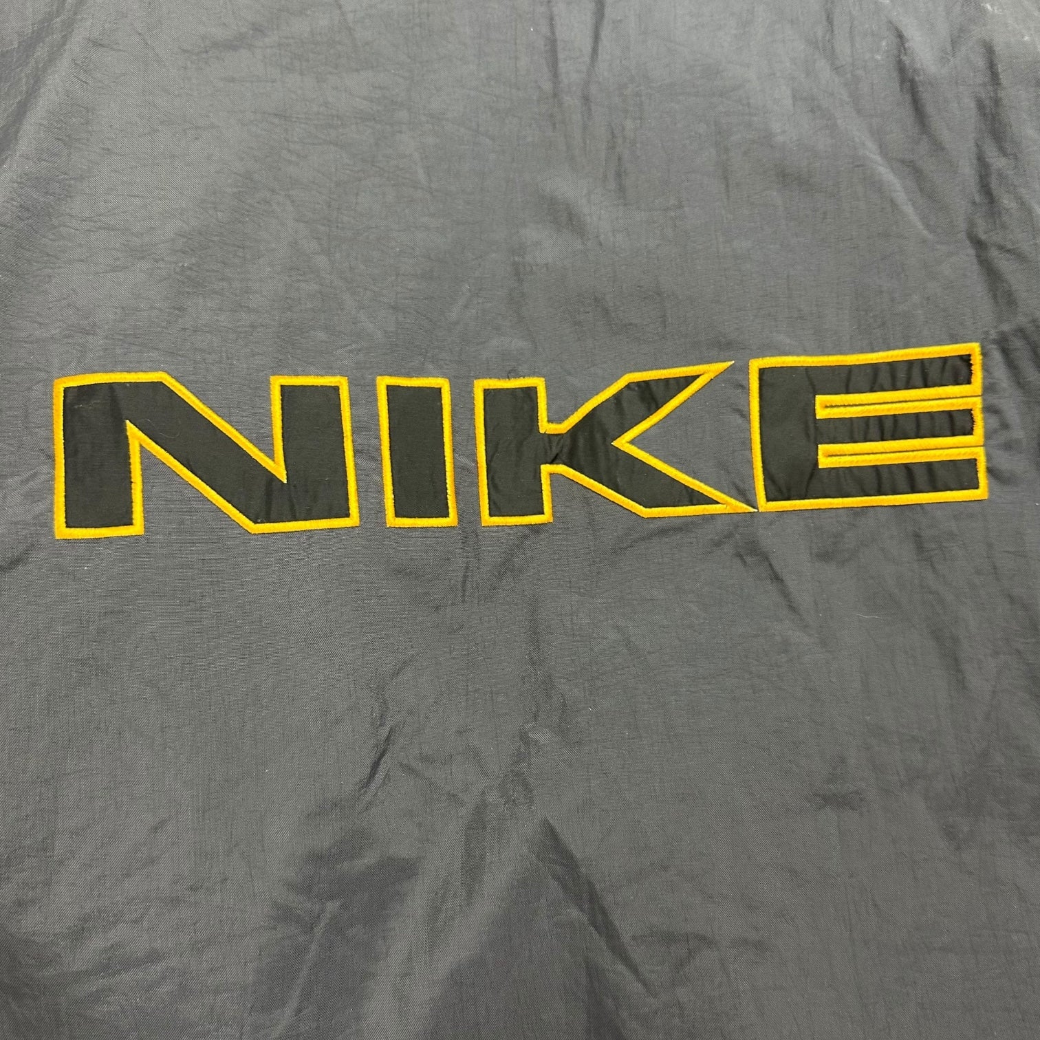 Vintage Nike Big Logo Hooded Parka Trench Jacket