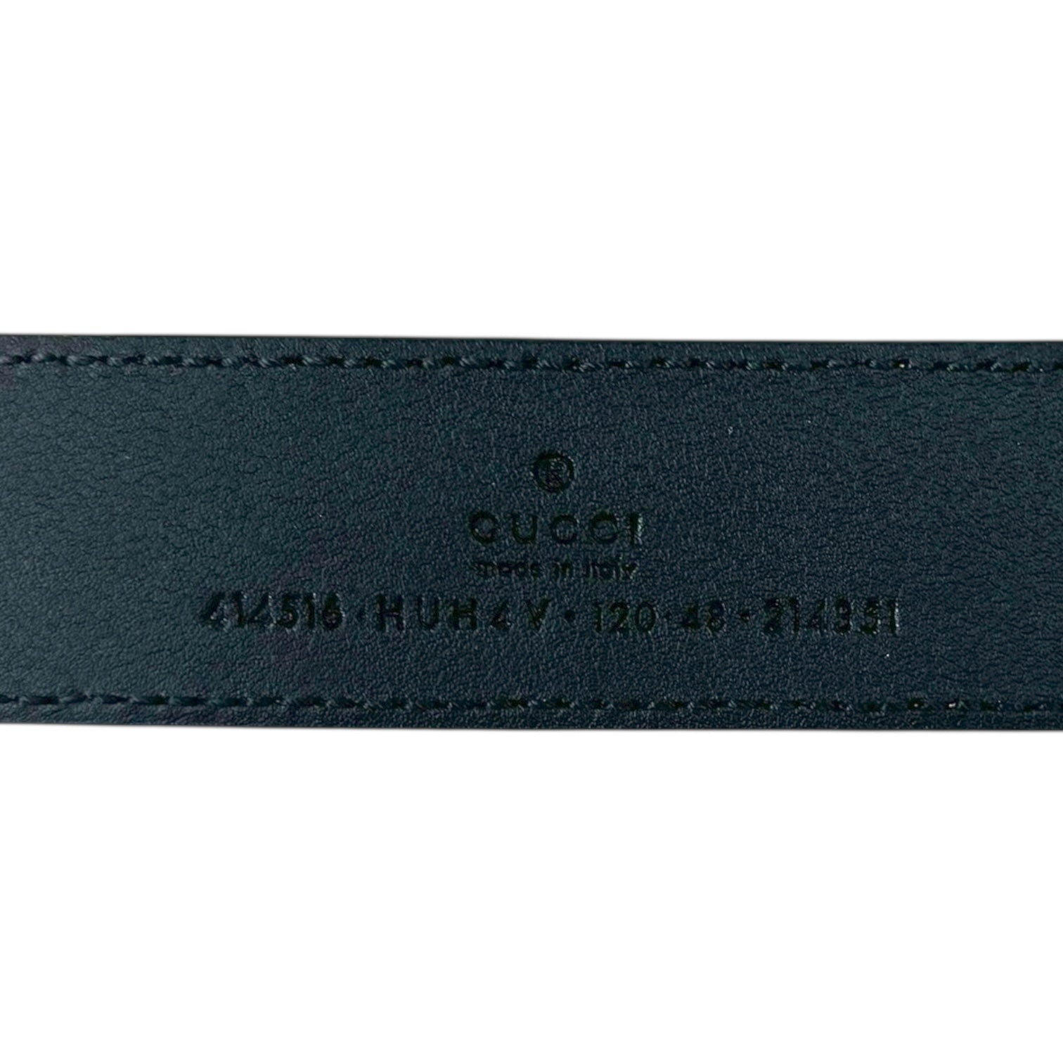 Gucci Marmont Supreme Thin Belt Beige/Ebony
