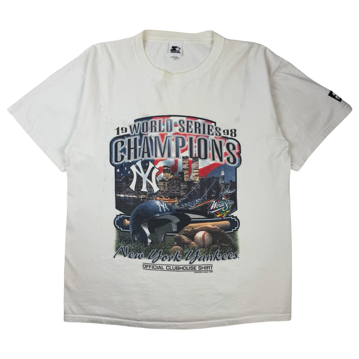 1998 New York Yankees World Series Champions MLB T-Shirt