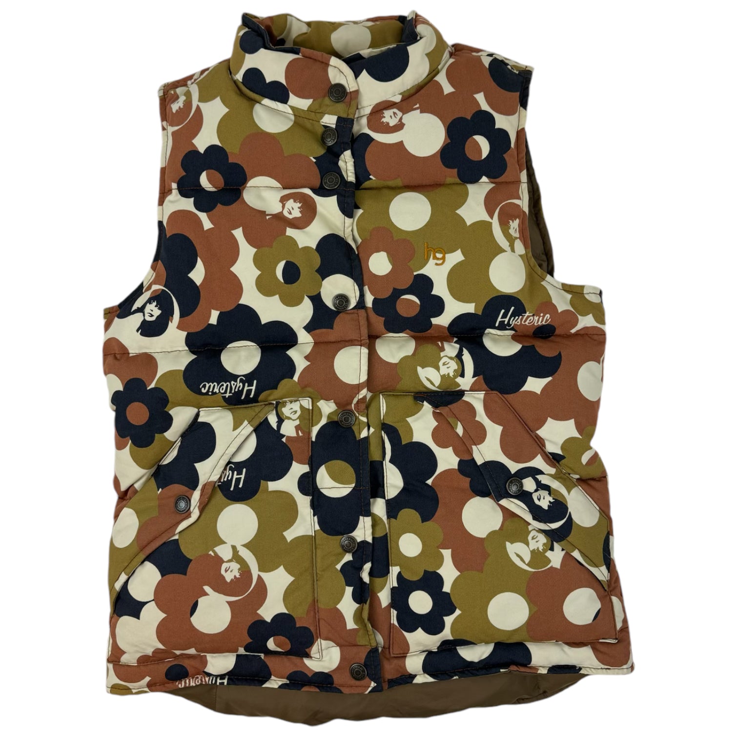 Hysteric Glamour Flower Down Vest