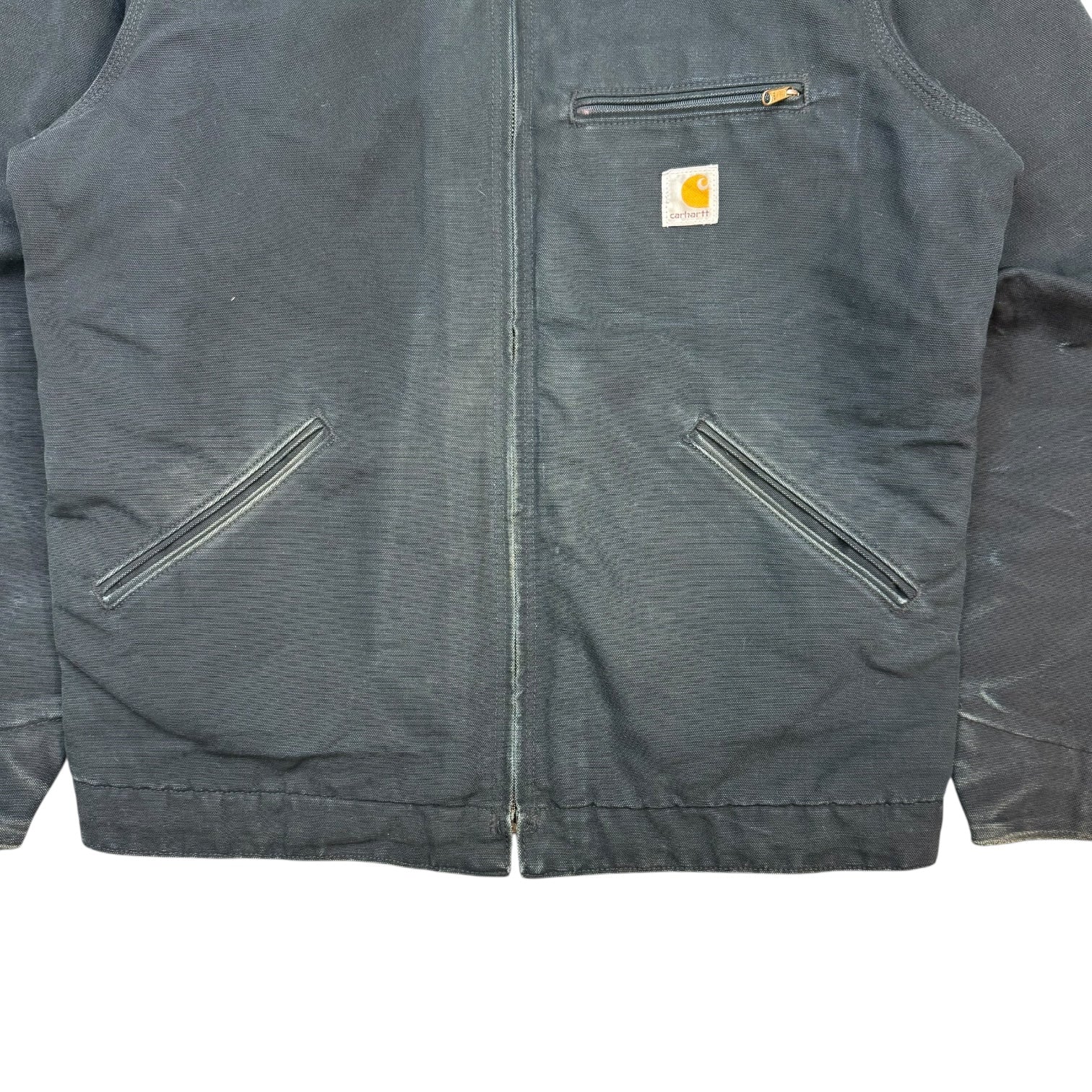Vintage Carhartt Detroit Blanket Lined Jacket Black
