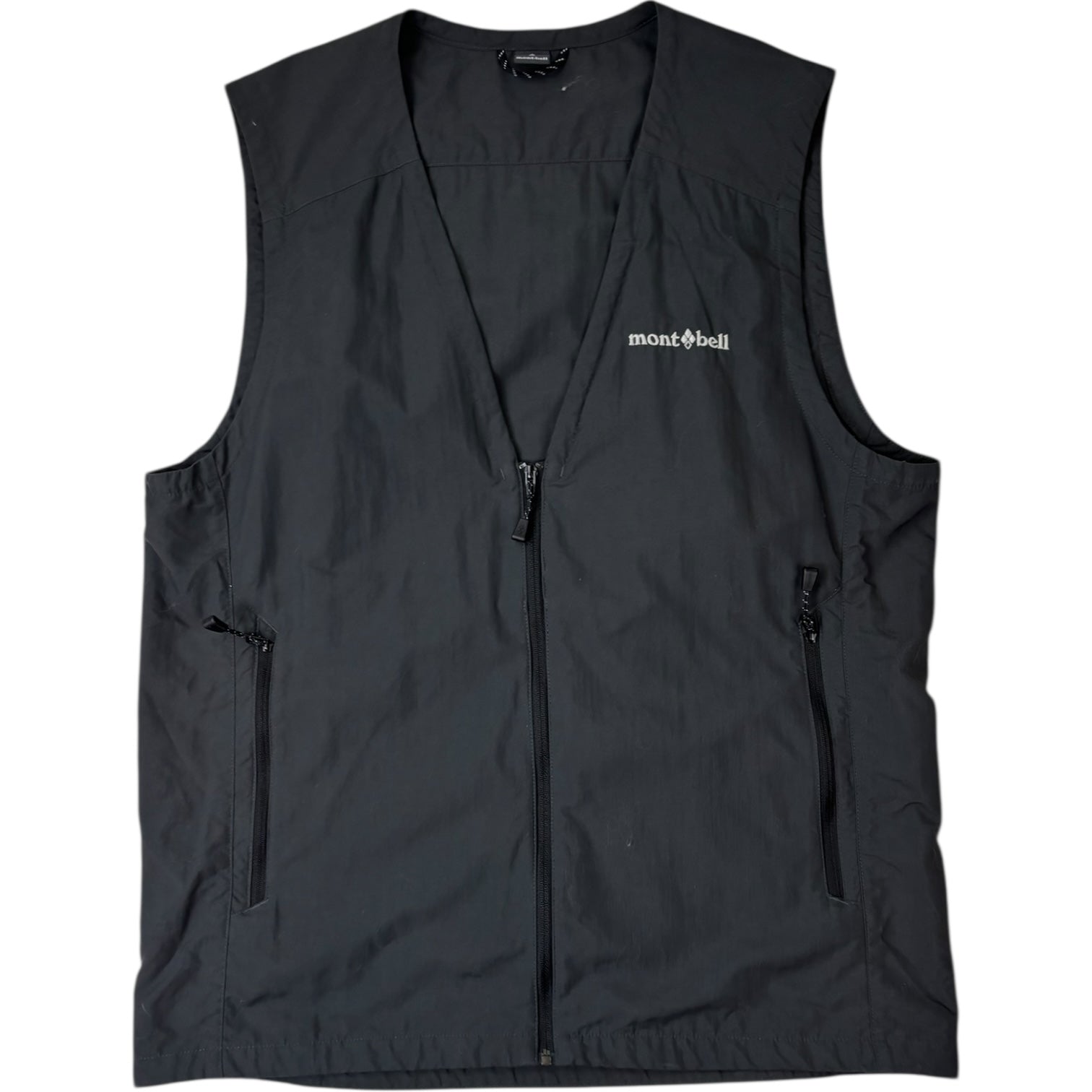 Mont Bell Nylon Fishing Vest Dark Grey