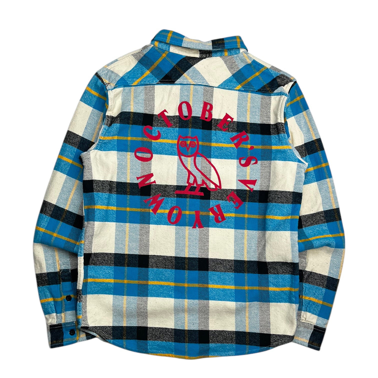 OVO Plaid Flannel Button Shirt