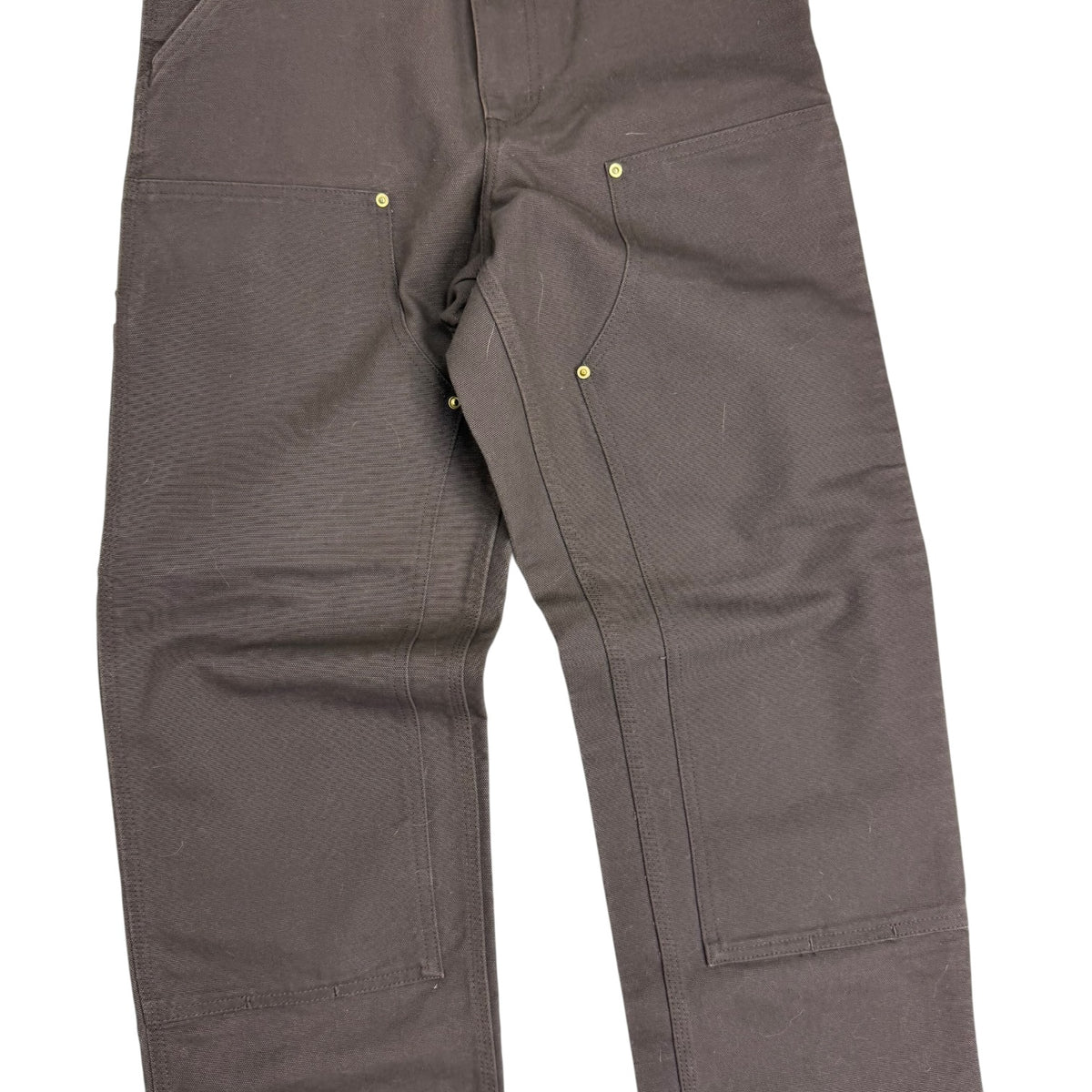 (W) Carhartt WIP Double Knee Pants Brown