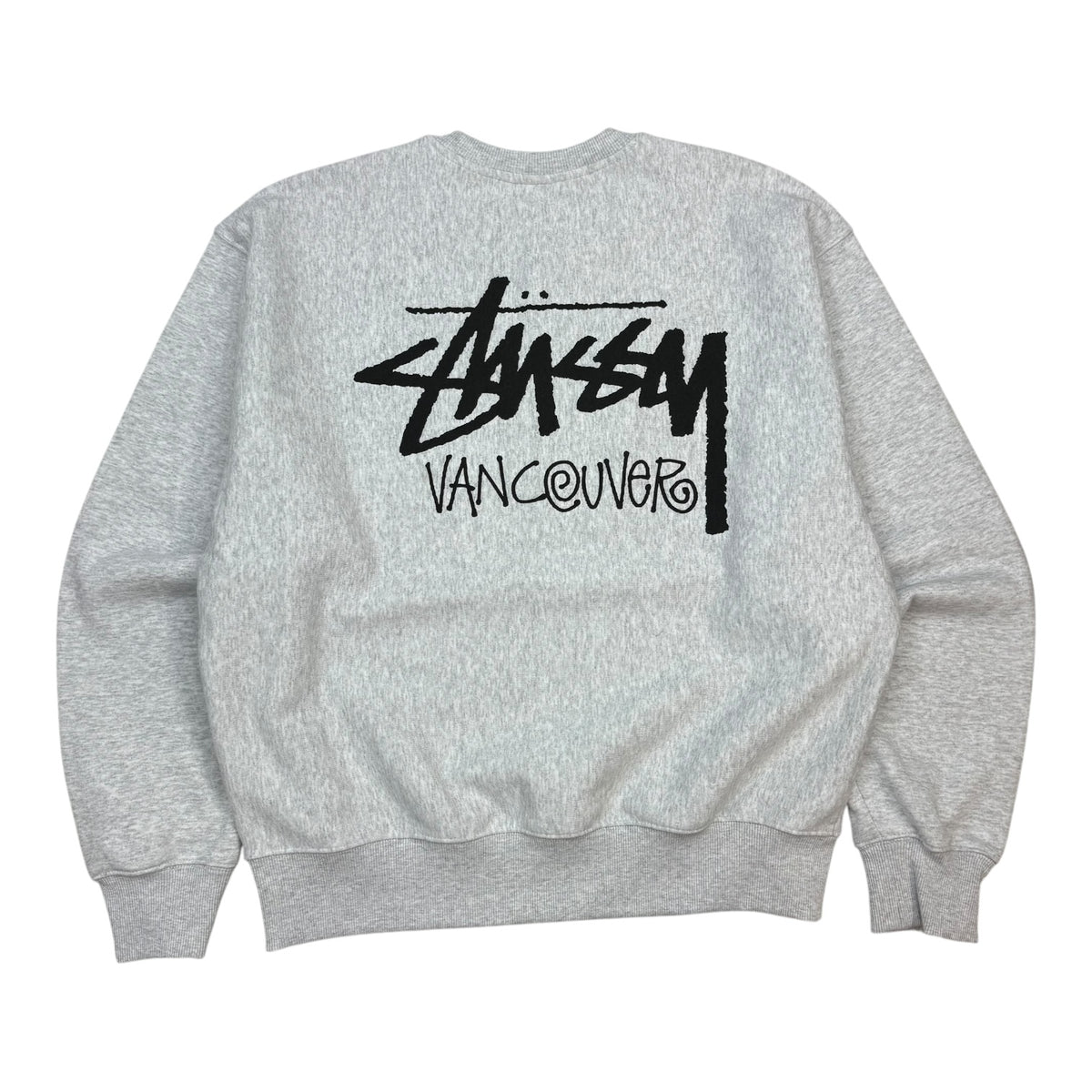 Stussy Vancouver Chapter Crewneck Heather Grey