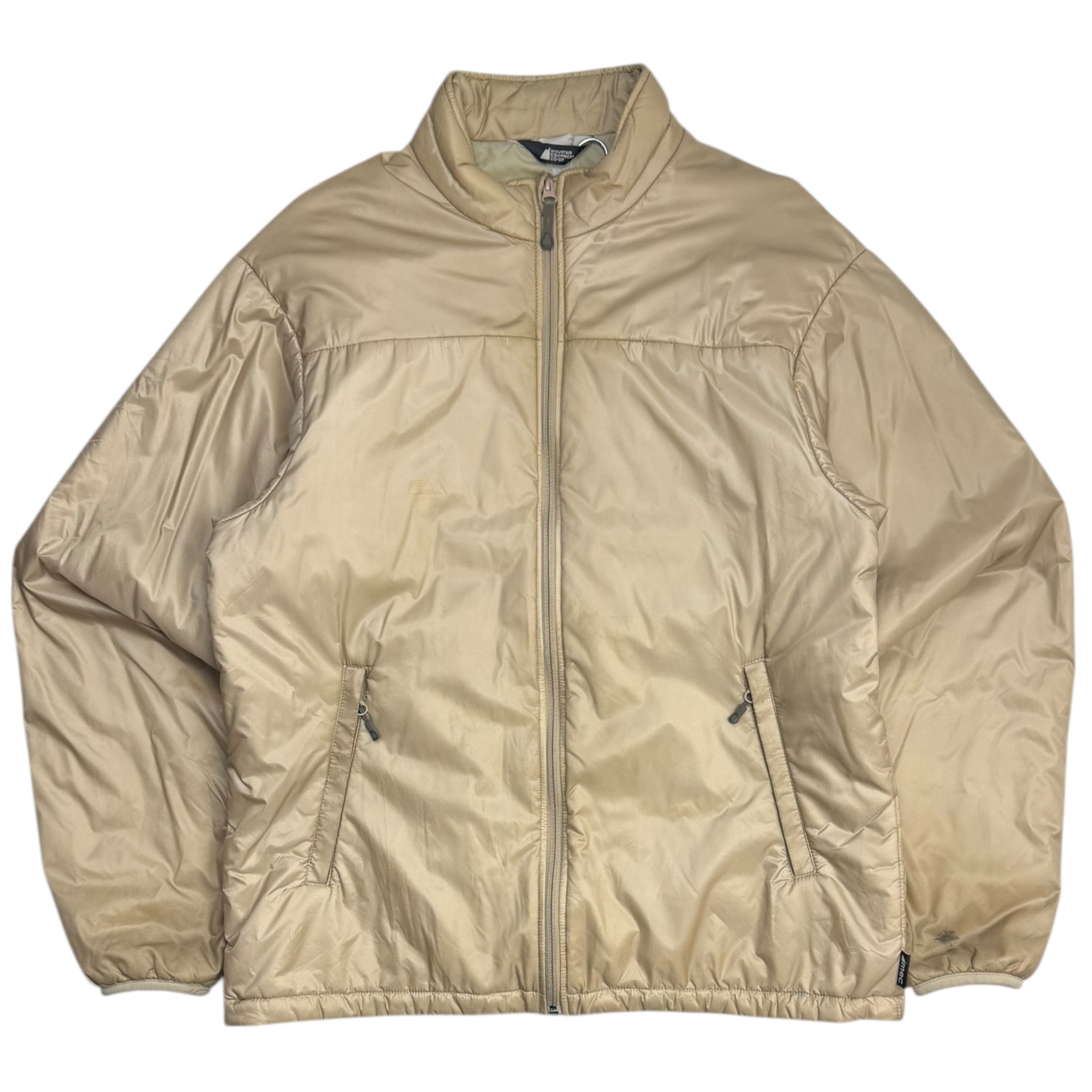Vintage MEC Blank Insulated/Lined Puff Jacket Beige