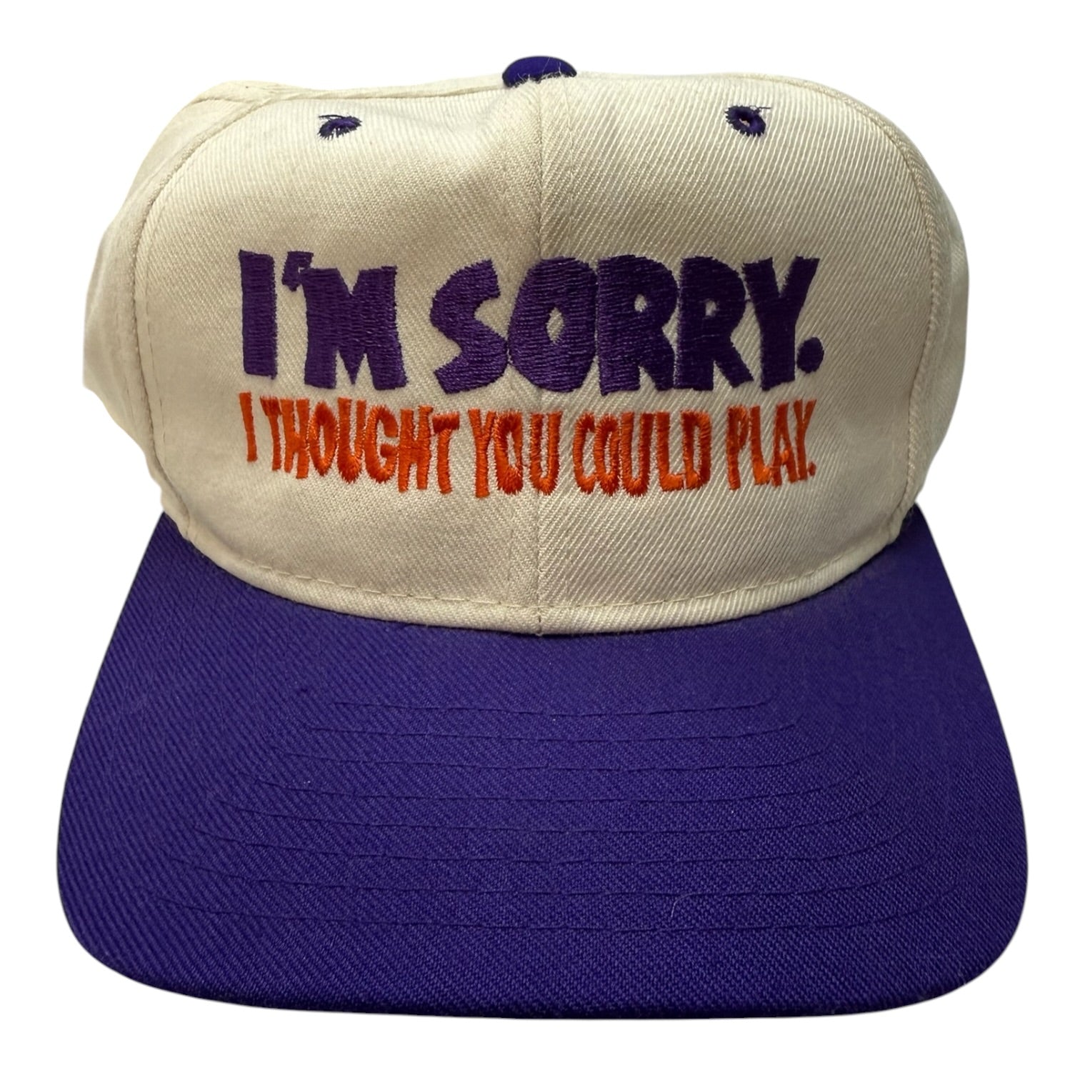 Vintage And1 I’m Sorry I Thought You Could Play Snapback