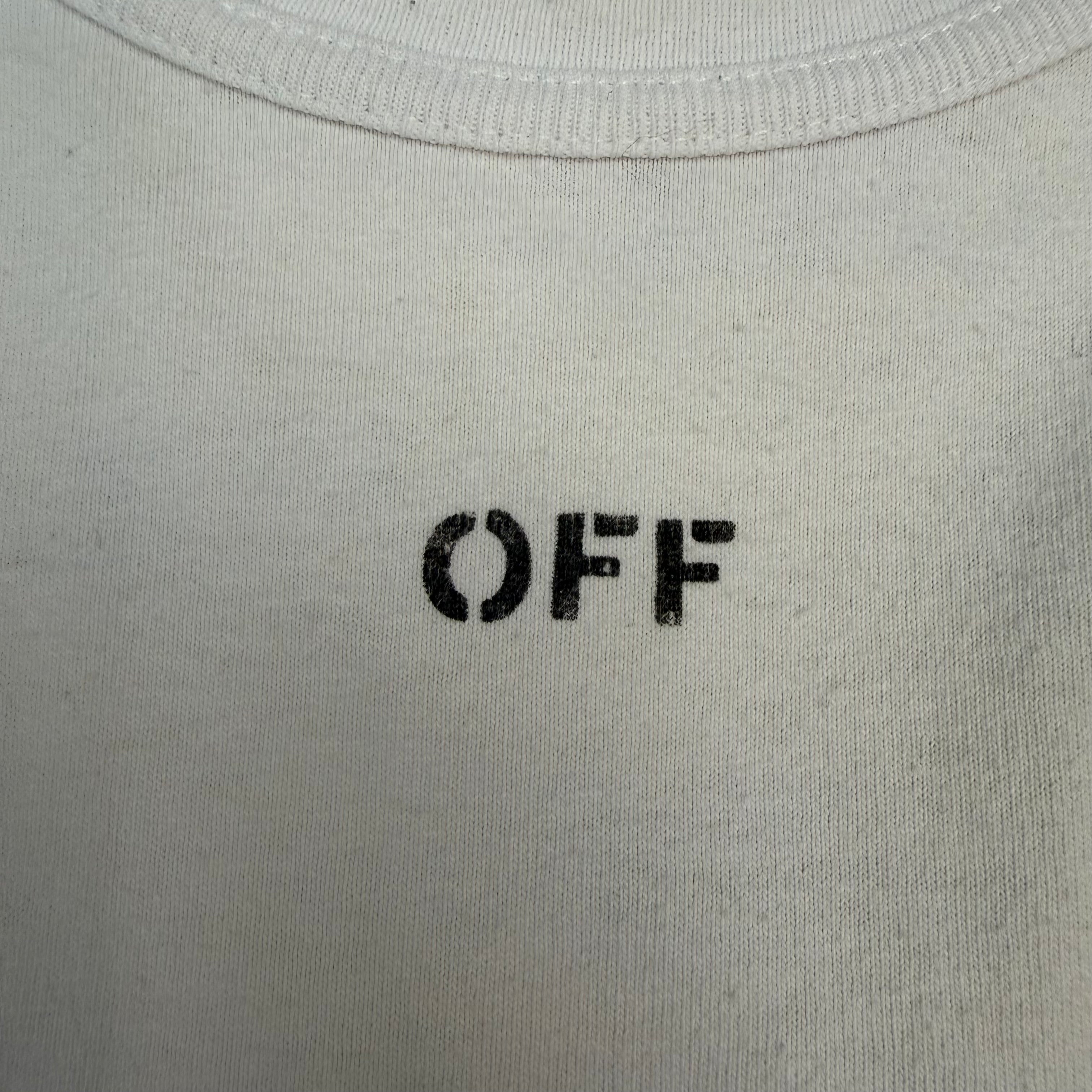 Off-White Temperature Firetape Longsleeve White