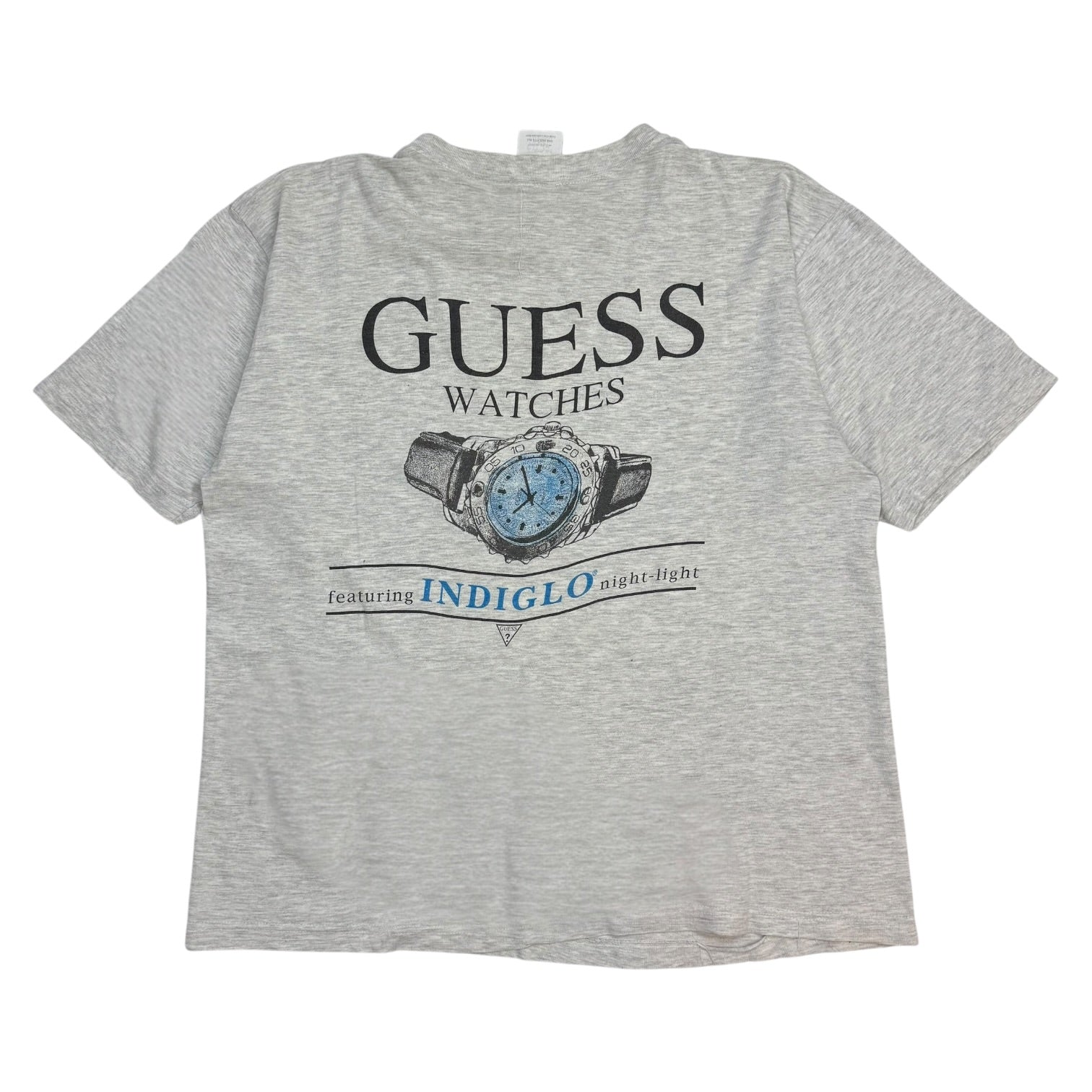 Vintage Guess Watches Tee Grey