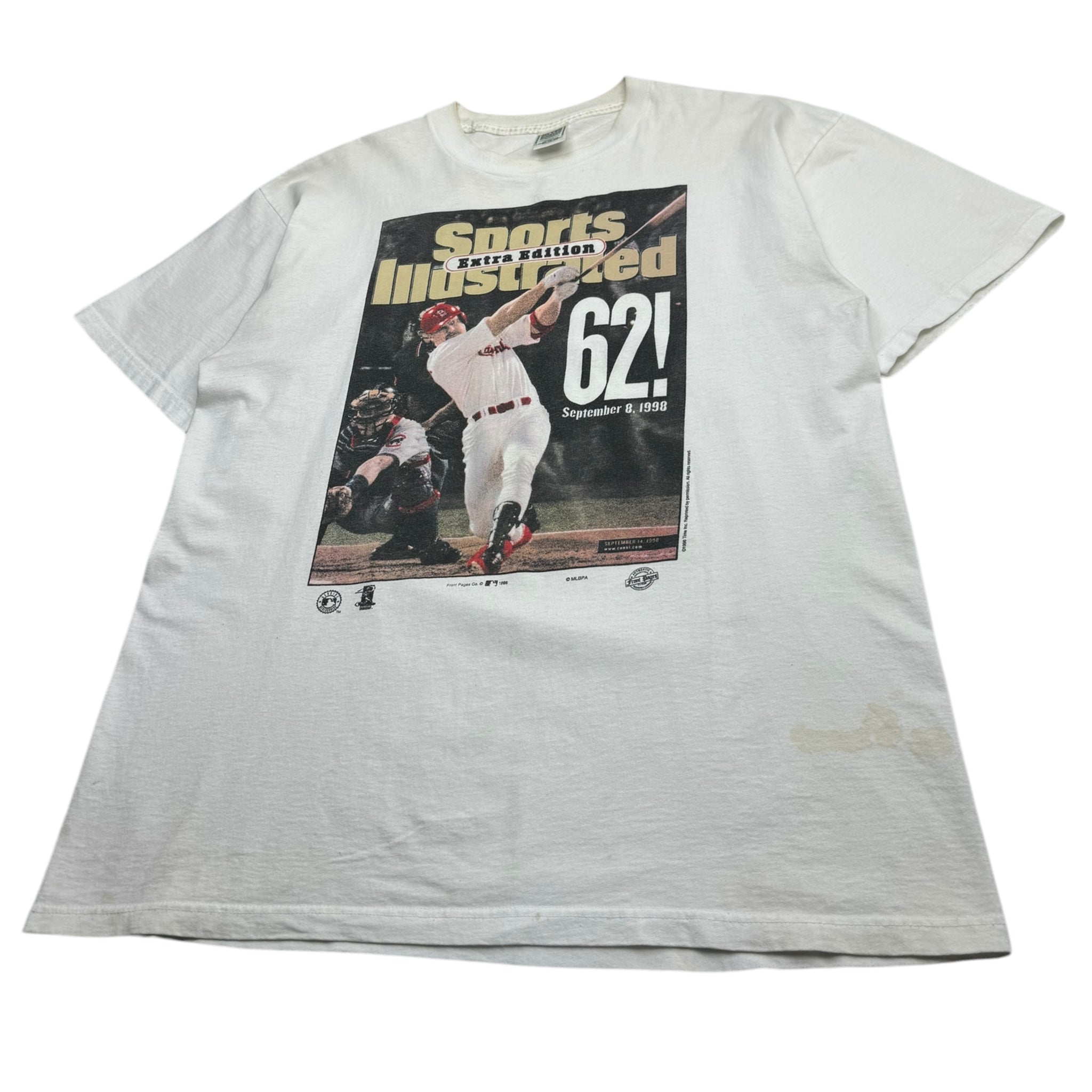 1998 Mark McGwire Sports Illustrated Cover Photo T-Shirt