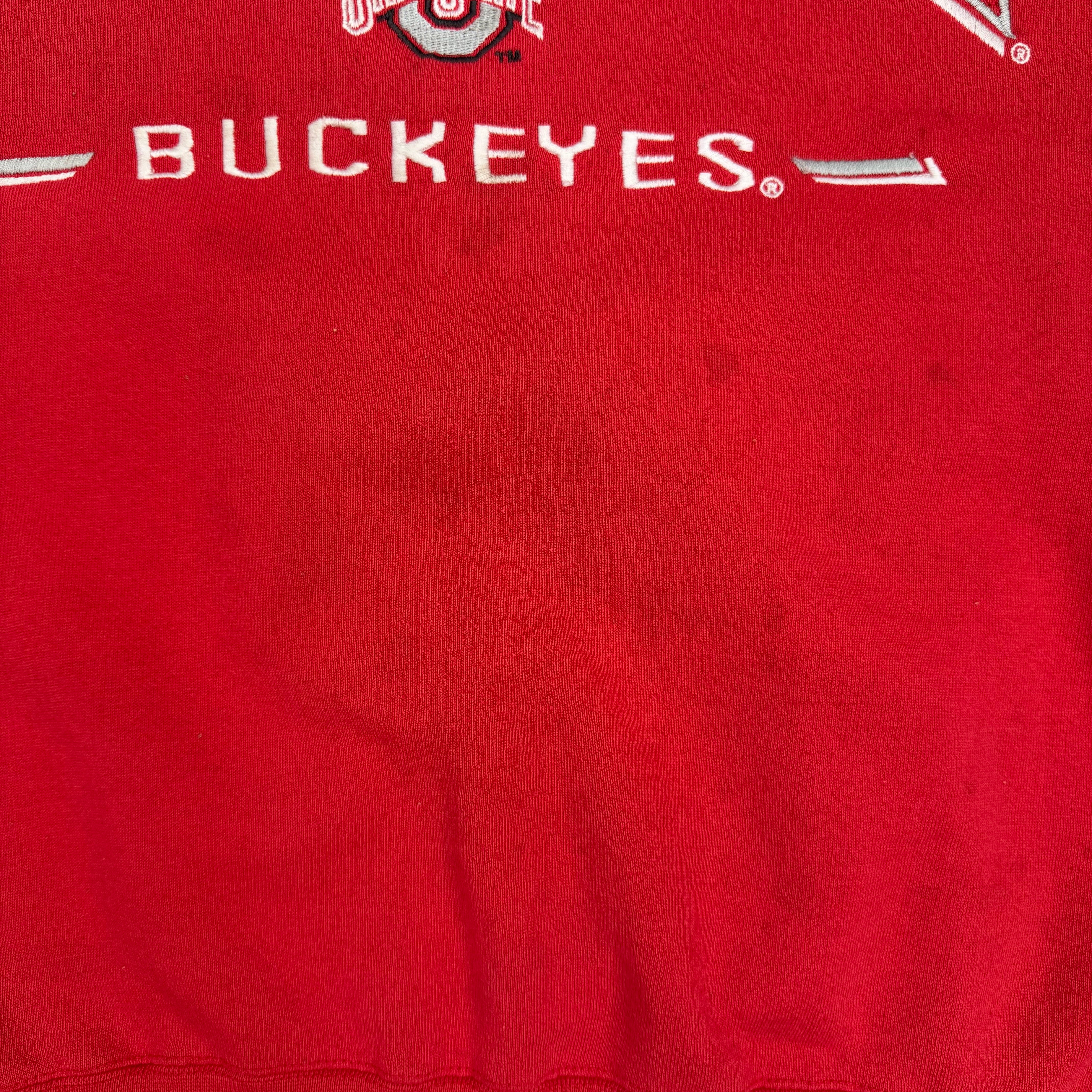Vintage Ohio State Buckeyes NCAA Crewneck Red