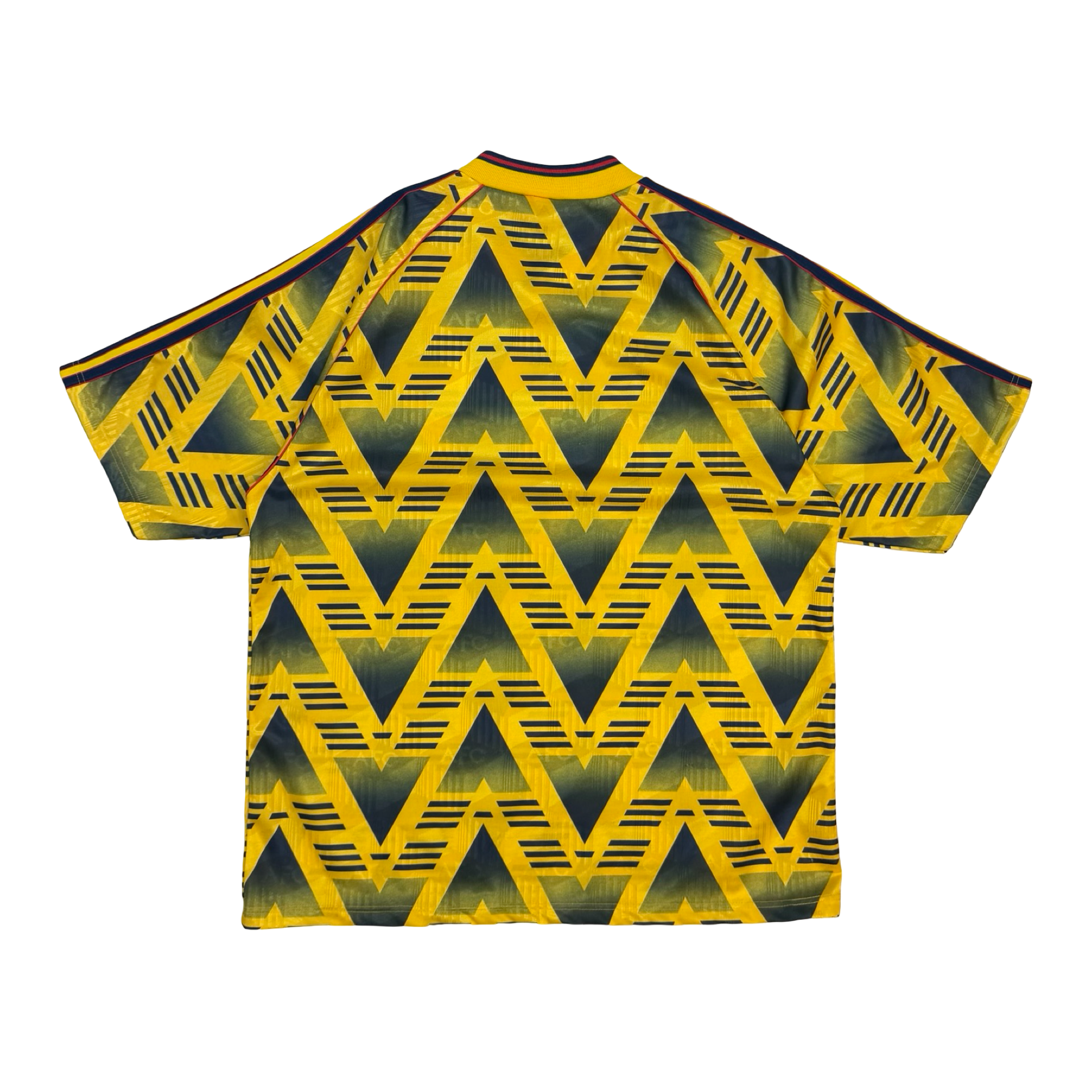 Vintage Adidas 1991-93 Arsenal “Bruised Banana” Away Jersey Yellow
