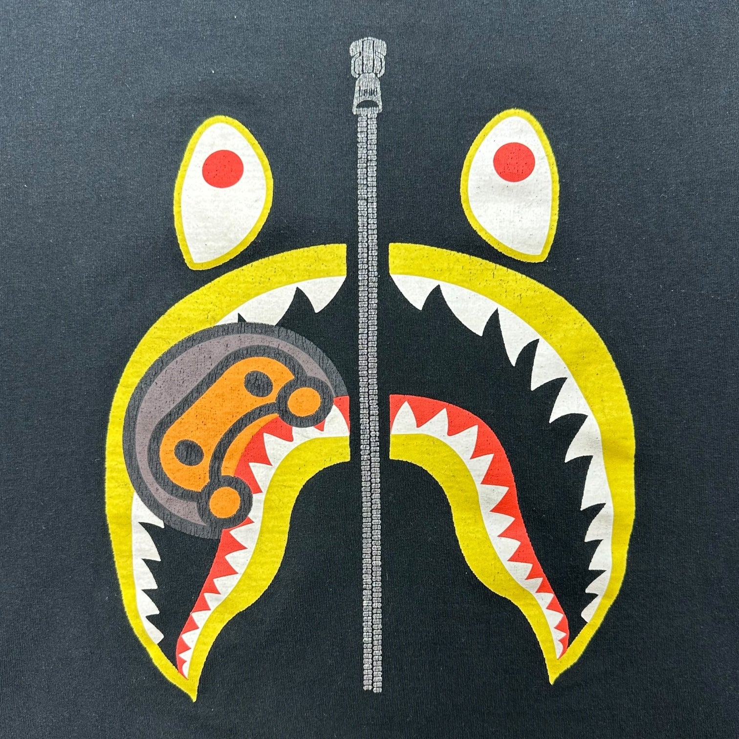 Bape Baby Milo Shark Tee Black