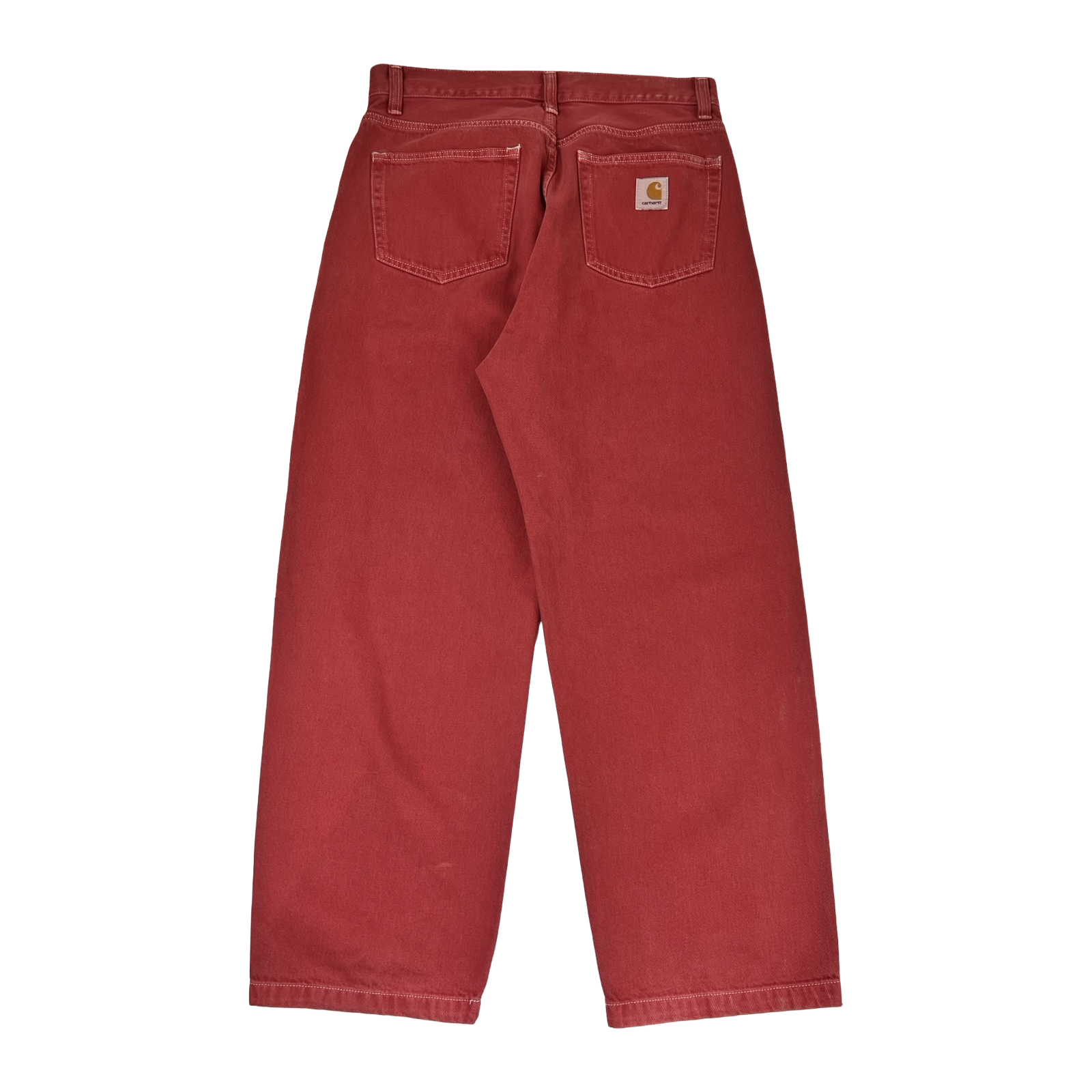Carhartt WIP Landon Relaxed Wide-Leg Jeans Red