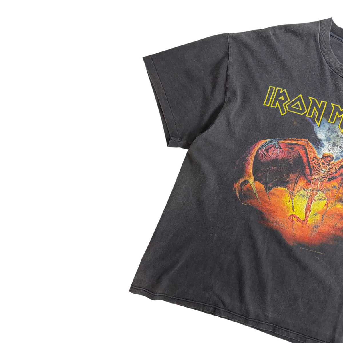 Vintage Iron Maiden Fear Of The Dark T-Shirt Black