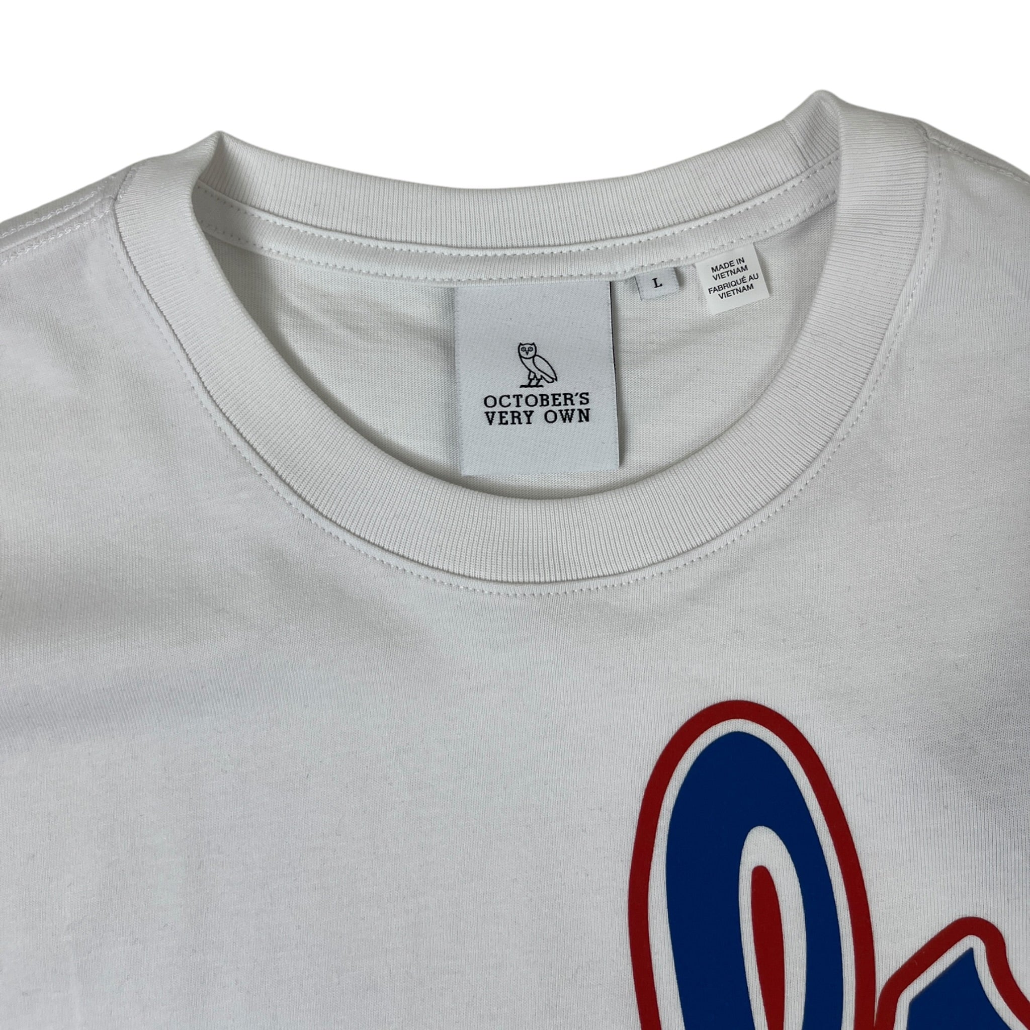 OVO Owls Script T-Shirt White