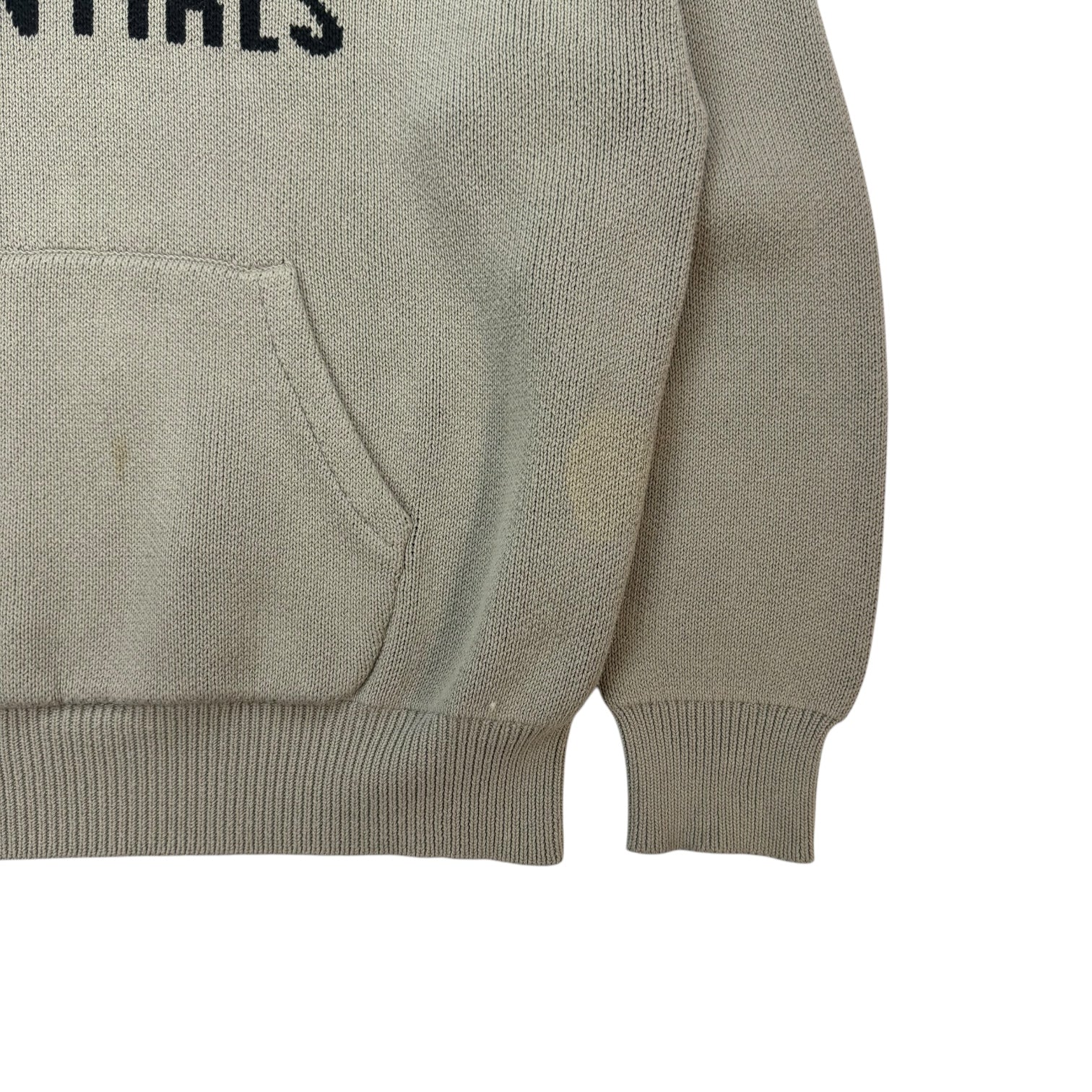 Fear Of God Essentials Knit Hoodie Moss