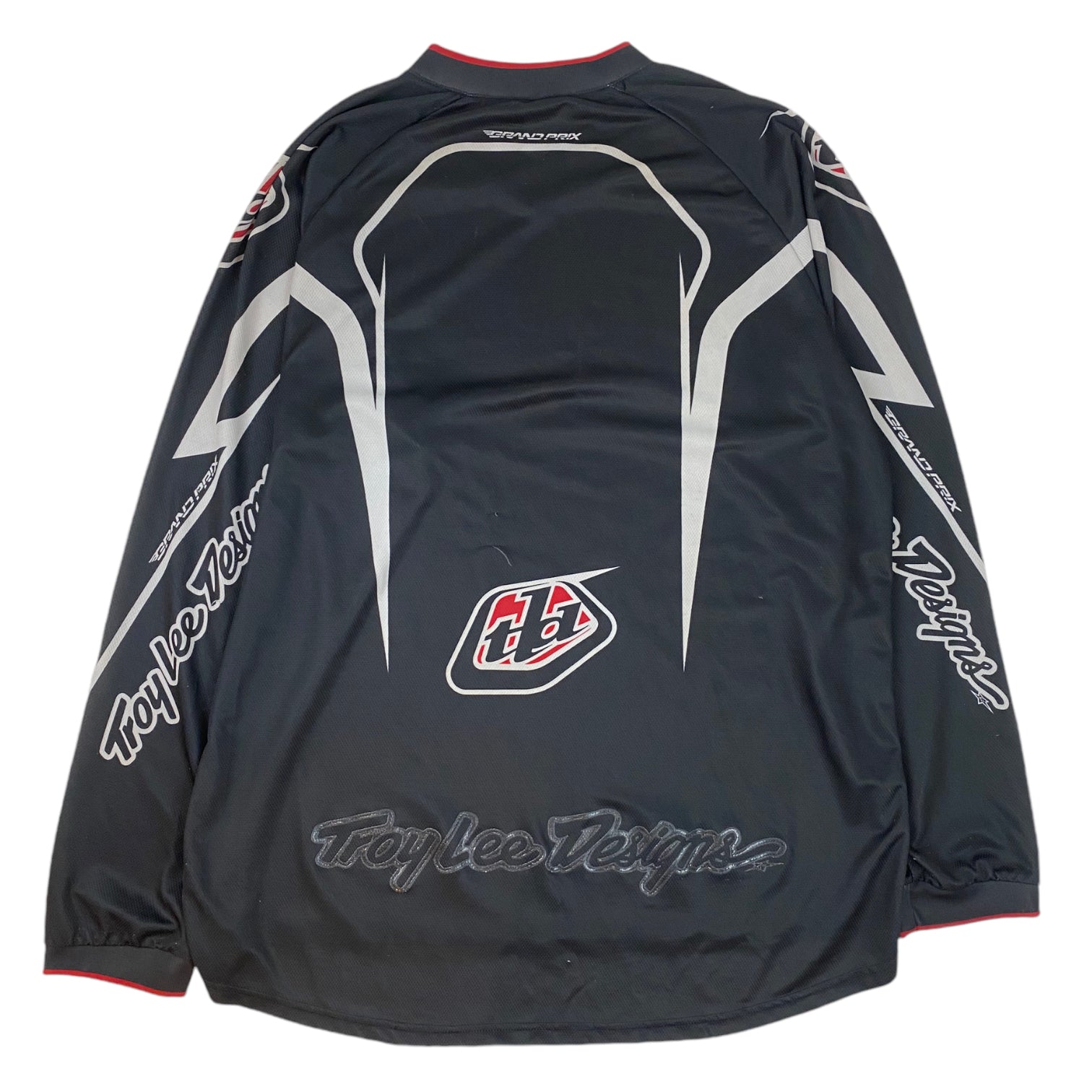 Vintage Troy Lee Designs Motocross Jersey Black