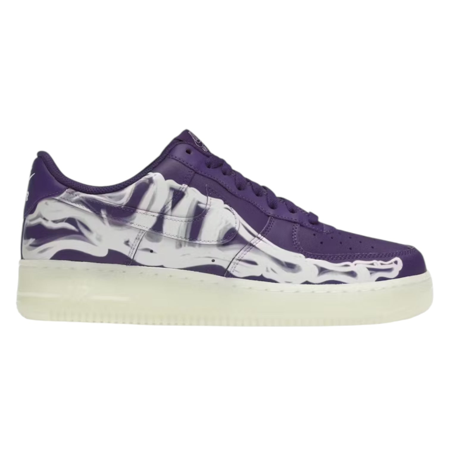 Nike Air Force 1 Low '07 QS Purple Skeleton Halloween (2021) (Used)