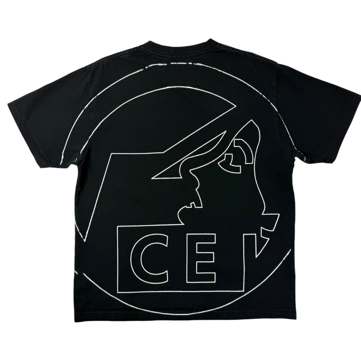 Cav Empt Flat Pre Cog Abstract T-Shirt Black