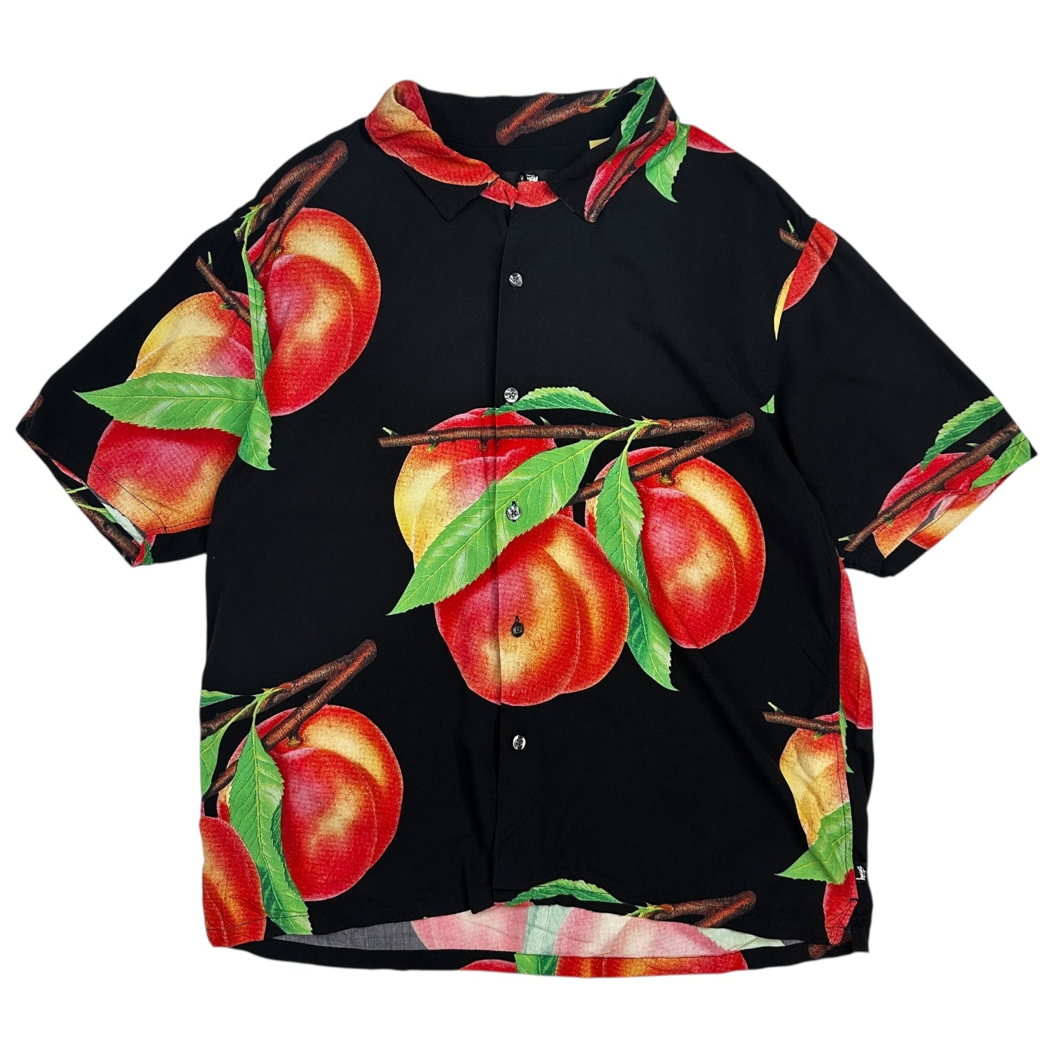 Stussy Rayon Peach Button Up