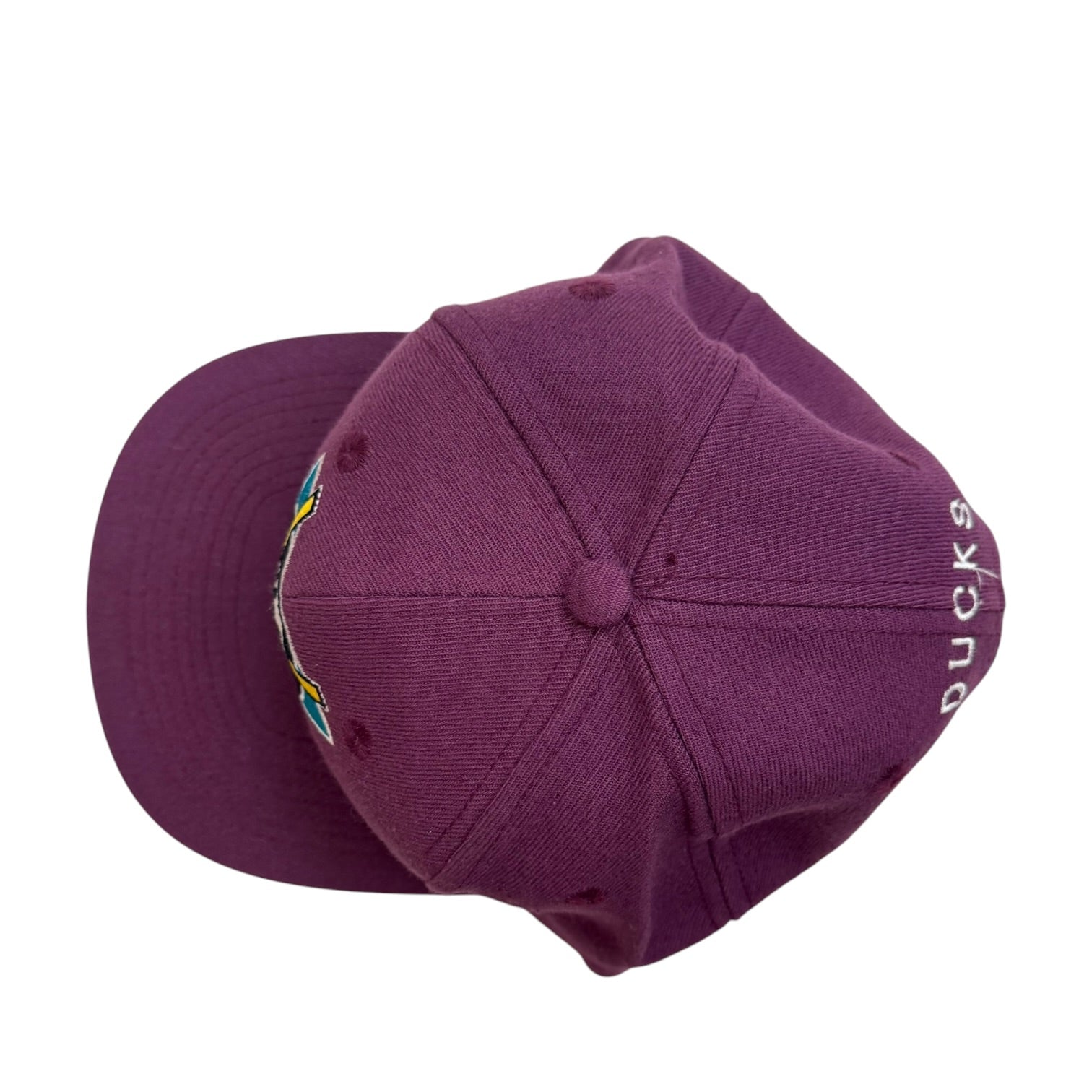 Vintage Anaheim Ducks SnapBack Hat Maroon