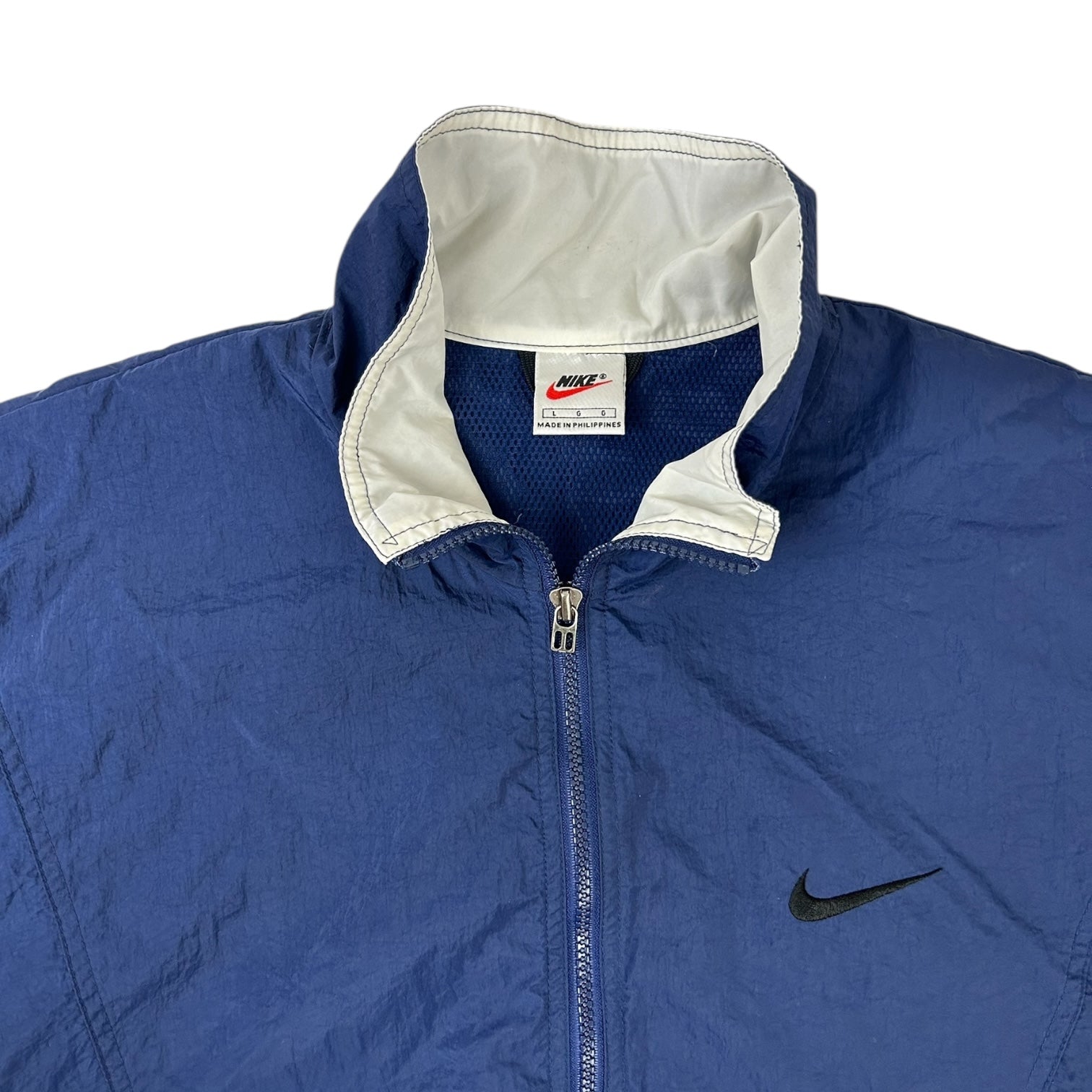 Vintage Nike Track Jacket Navy/Black