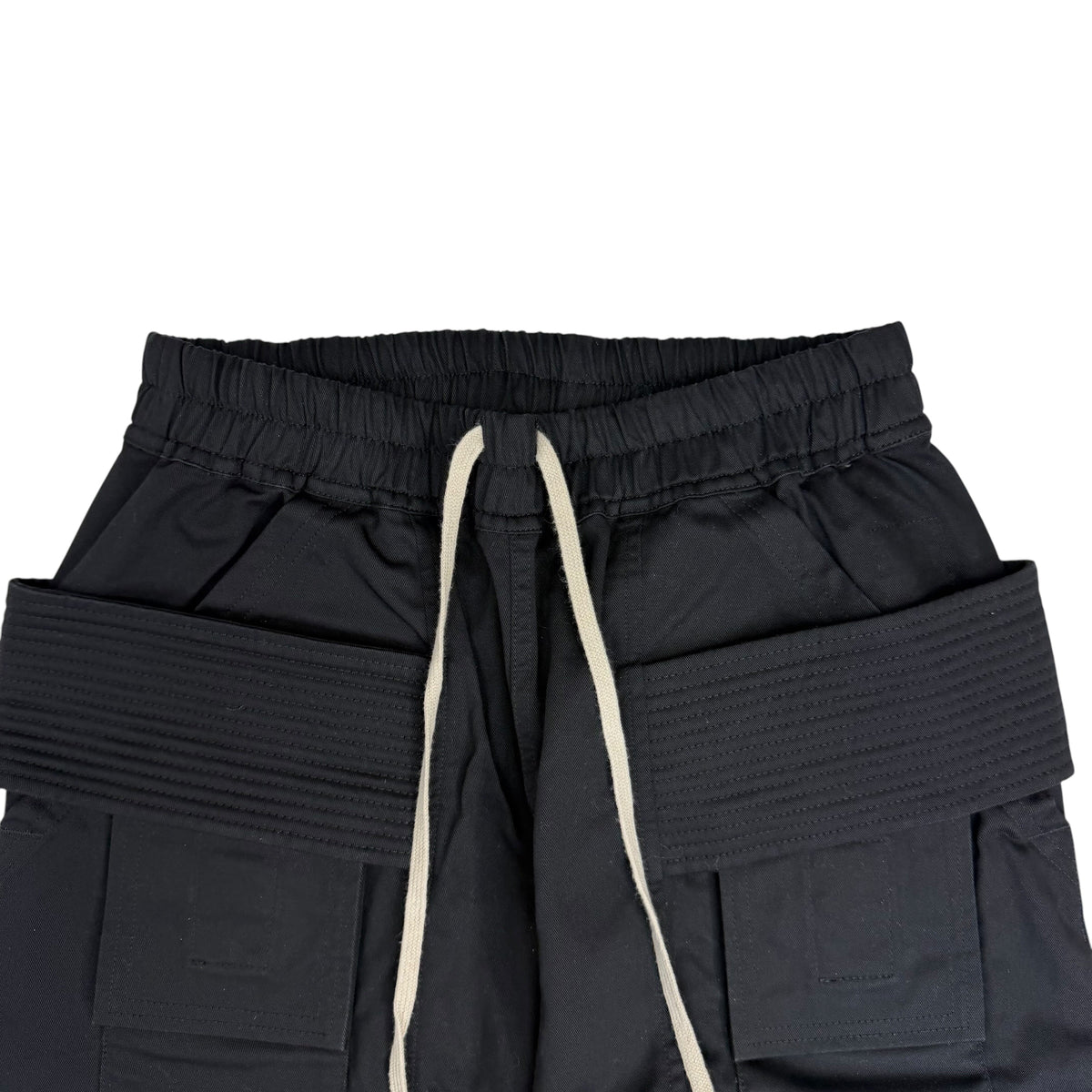Rick Owens DRKSHDW Cropped Creatch Cargo Black
