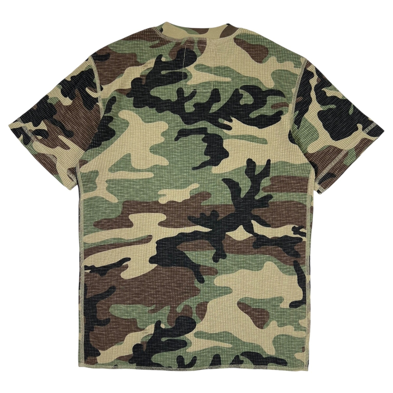 Stussy Thermal Short Sleeve T-Shirt Camo