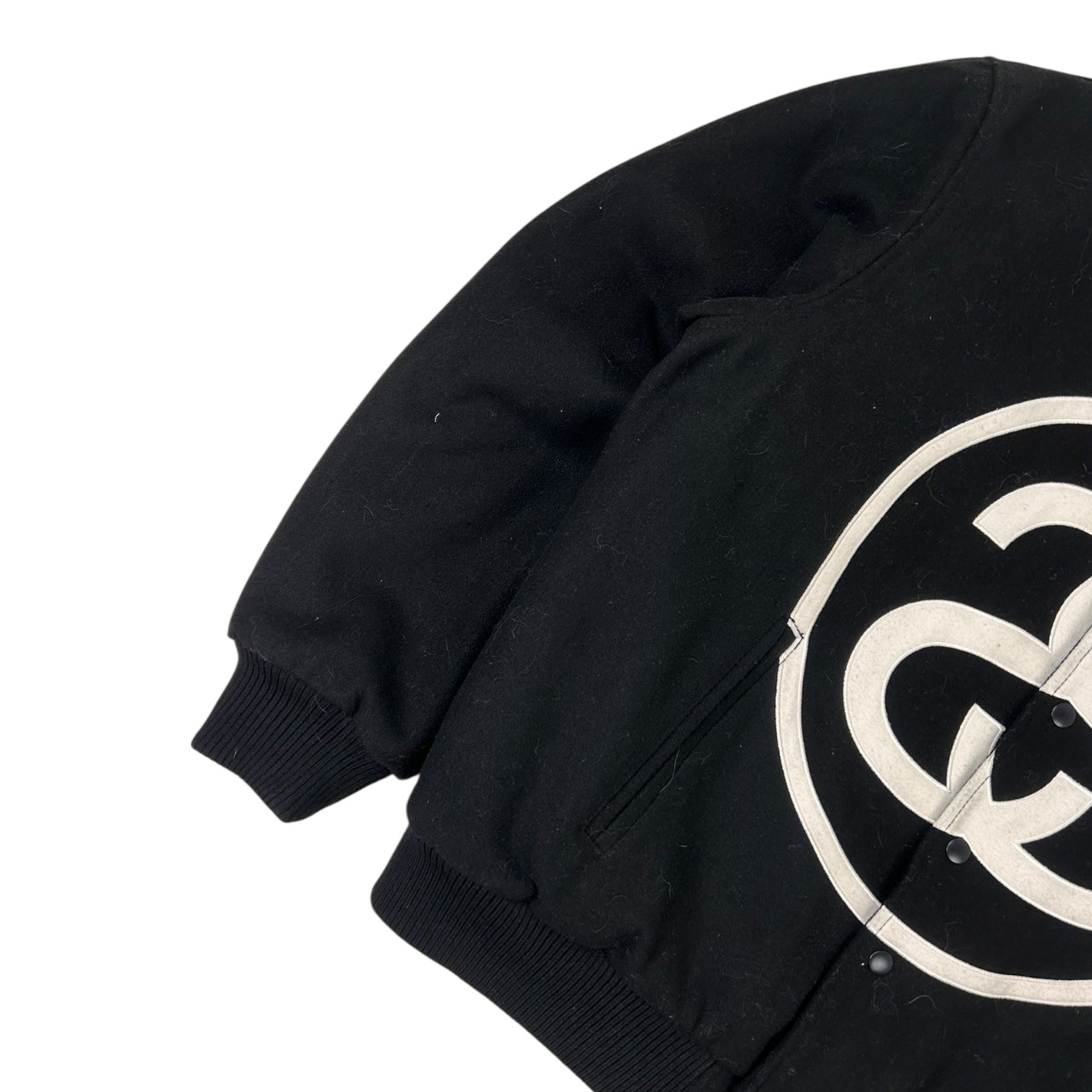 Stussy Ss-link Varsity Jacket Black