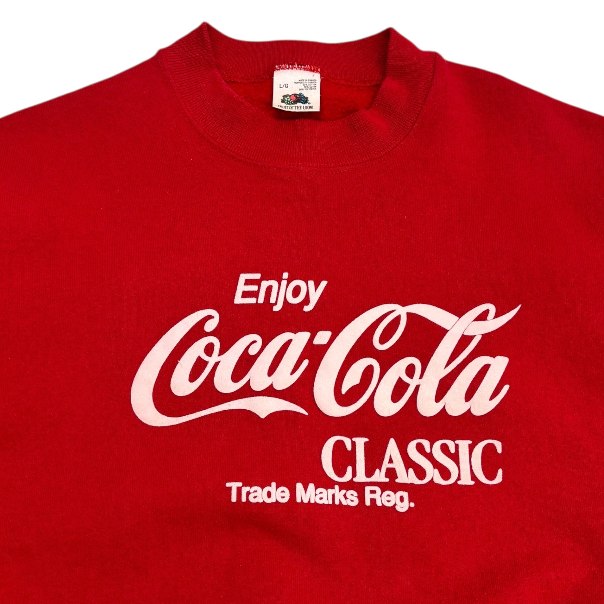 Vintage Coca Cola Classic Crewneck