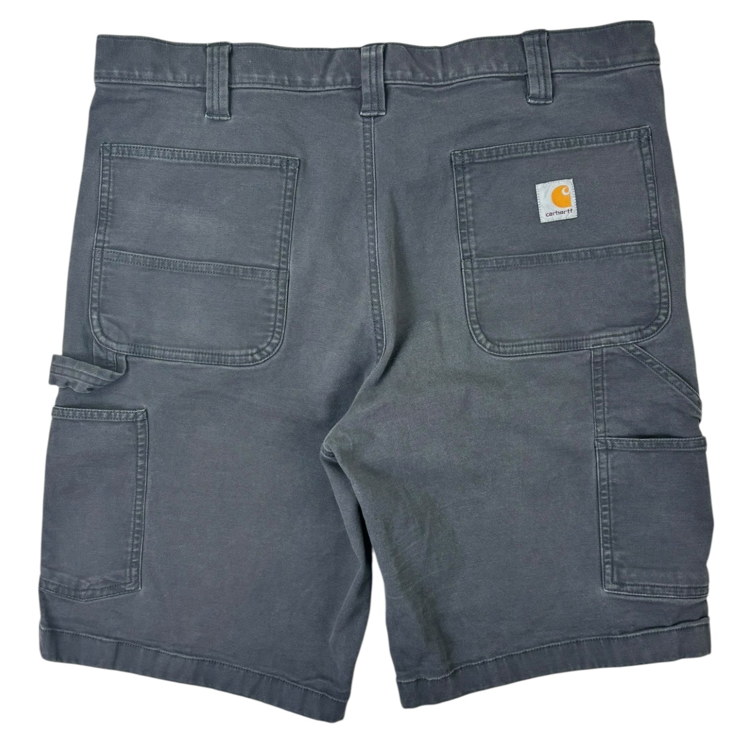 Vintage Carhartt Relaxed Fit Workwear Shorts Grey