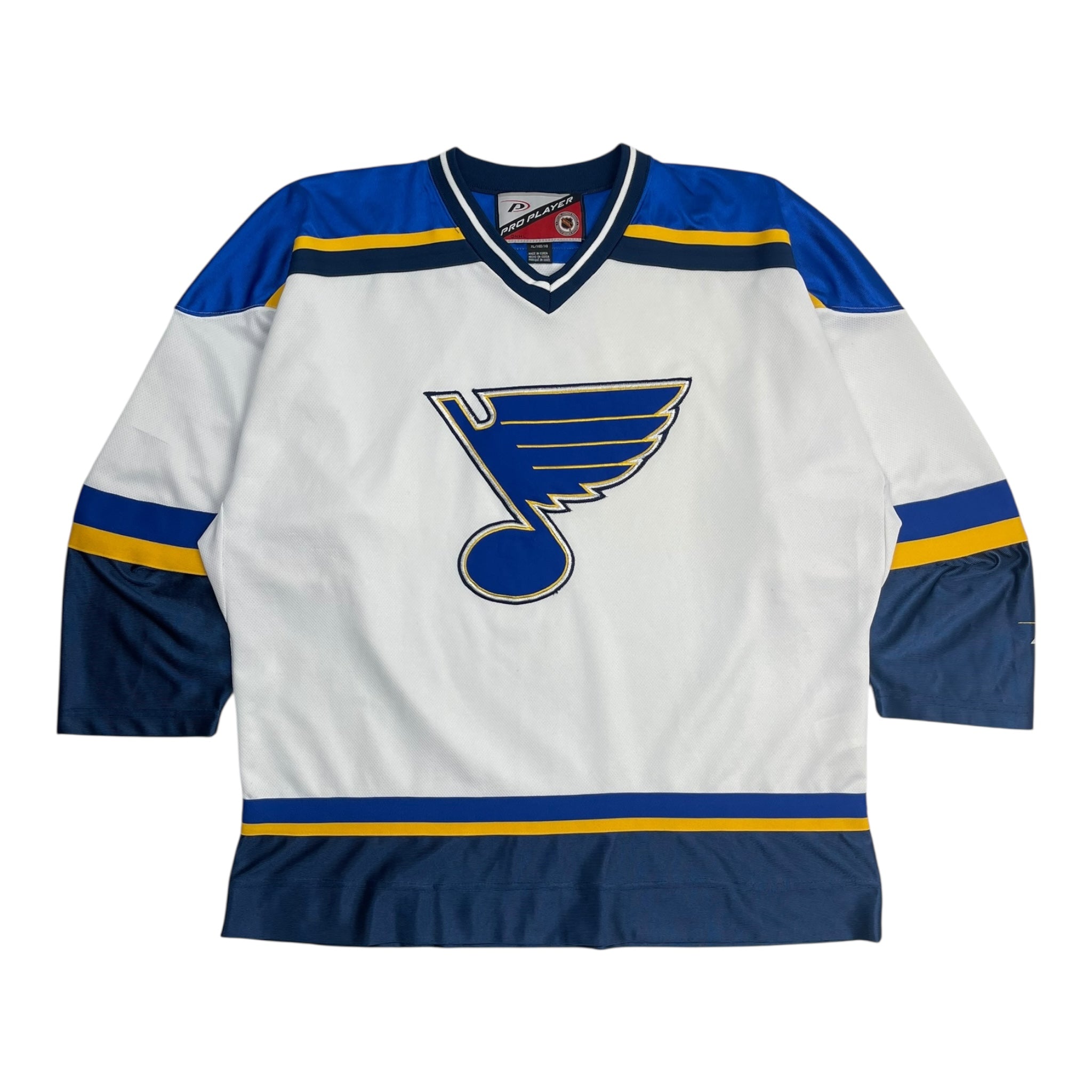 Vintage St Louis Blues Pro Player Away Jersey White