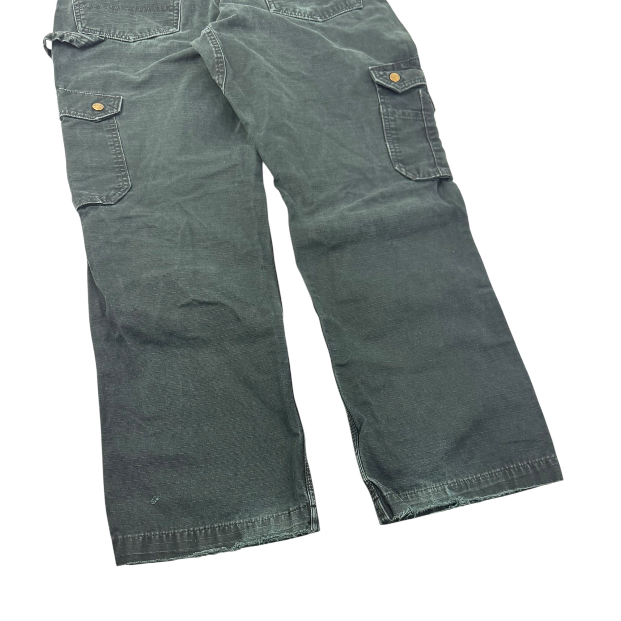Vintage Carhartt Cargo Bottoms Faded Black