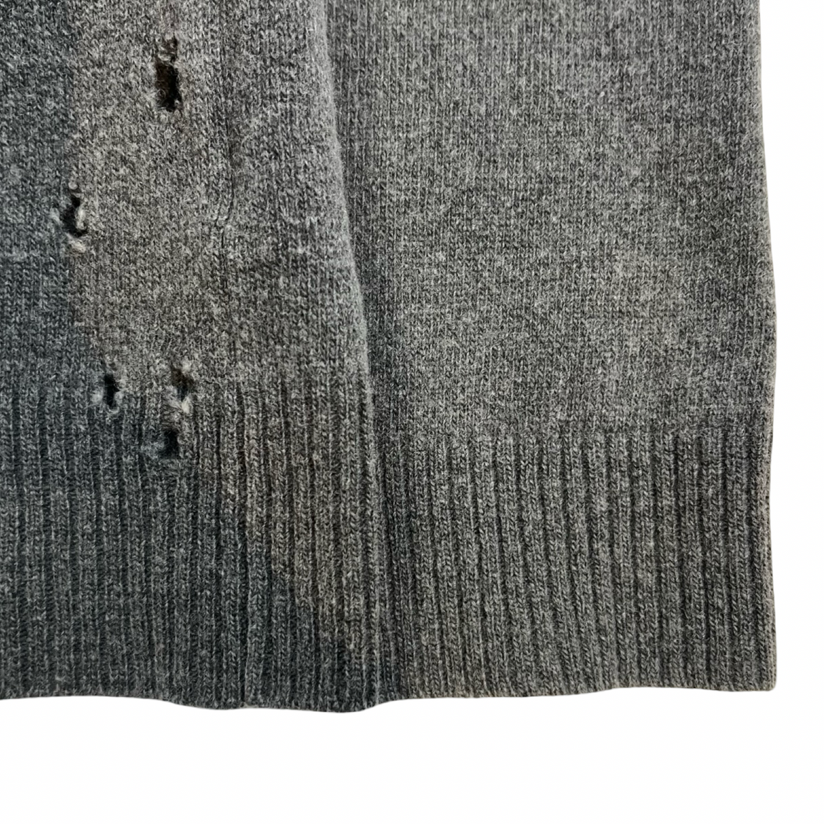 Junya Watanabe Comme Des Garçons Distressed Wool Sweater
