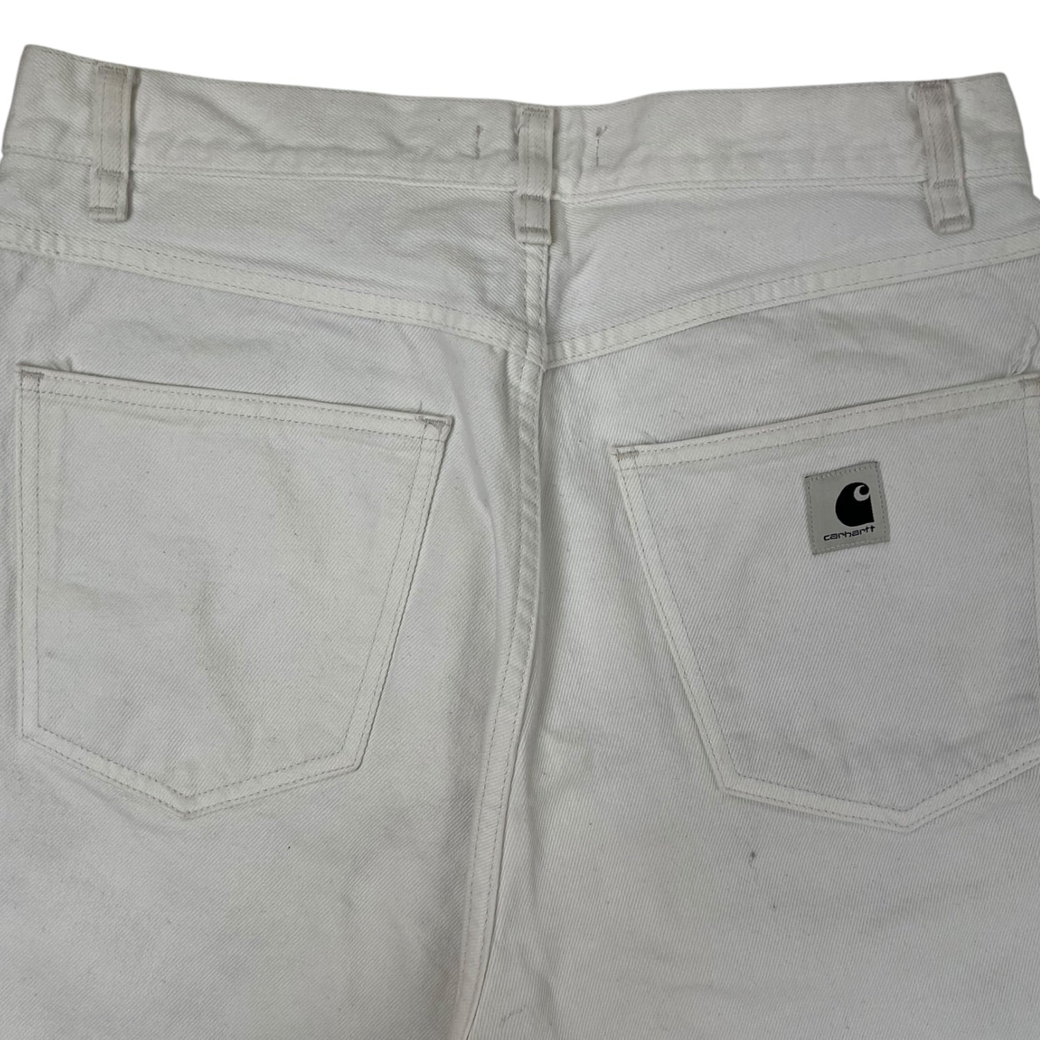 Carhartt WIP Denim Short White