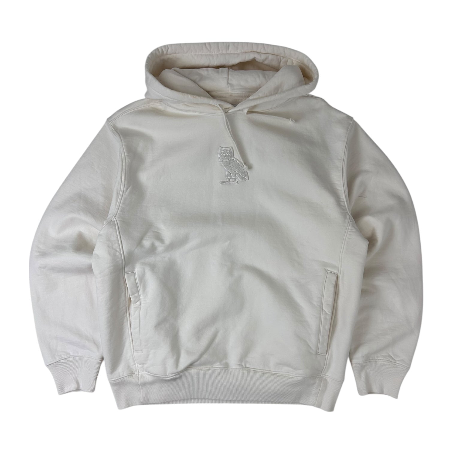 Ovo Big Owl Pullover Hoodie Cream